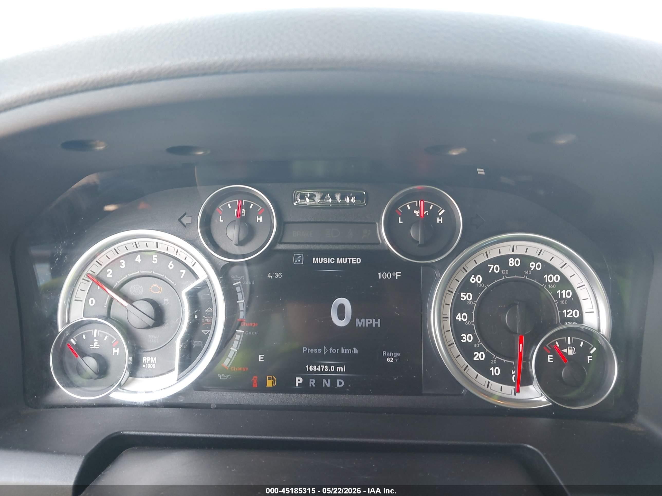 2014 Ram 1500 Big Horn Red vin: 1C6RR6LT9ES101949