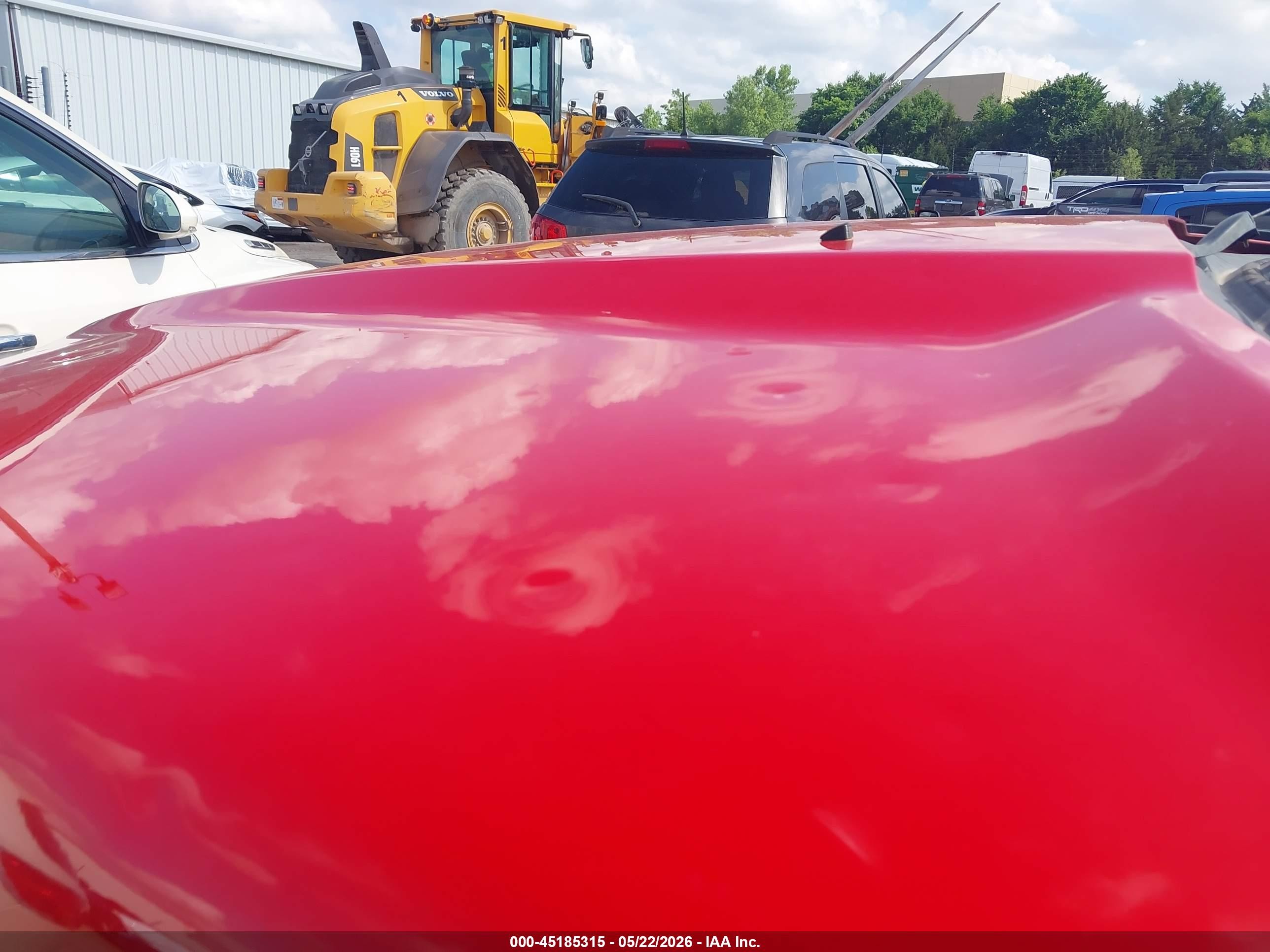 2014 Ram 1500 Big Horn Red vin: 1C6RR6LT9ES101949
