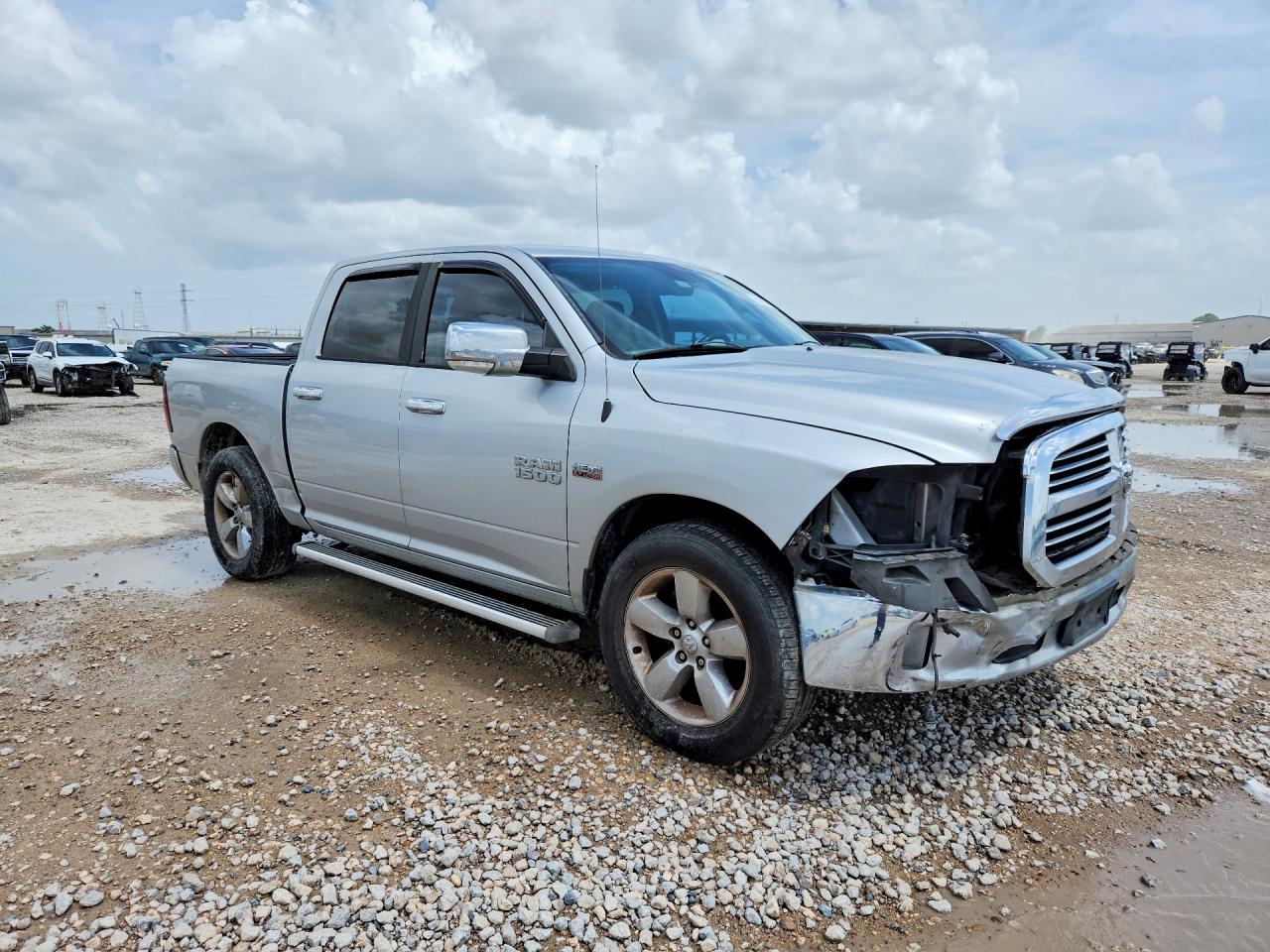 2014 Ram 1500 Slt Серебряный vin: 1C6RR6LT9ES190017