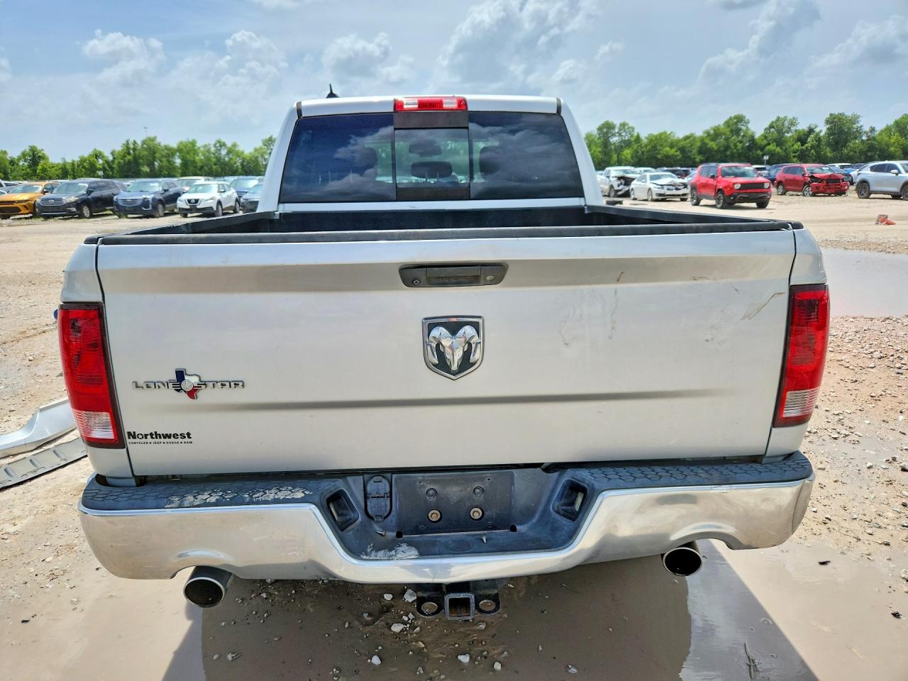 2014 Ram 1500 Slt Серебряный vin: 1C6RR6LT9ES190017