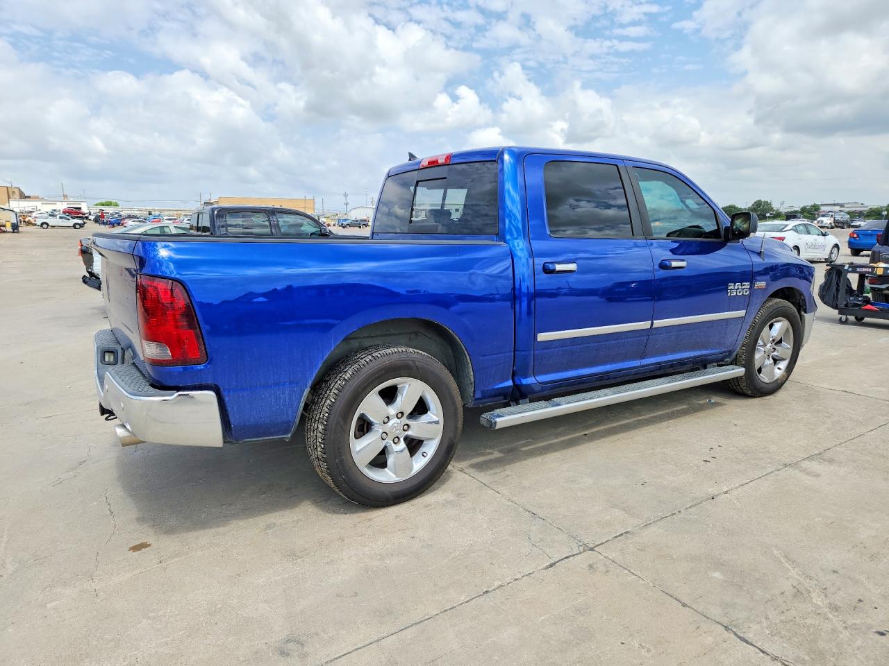 2014 Ram 1500 Slt Синий vin: 1C6RR6LT9ES455809