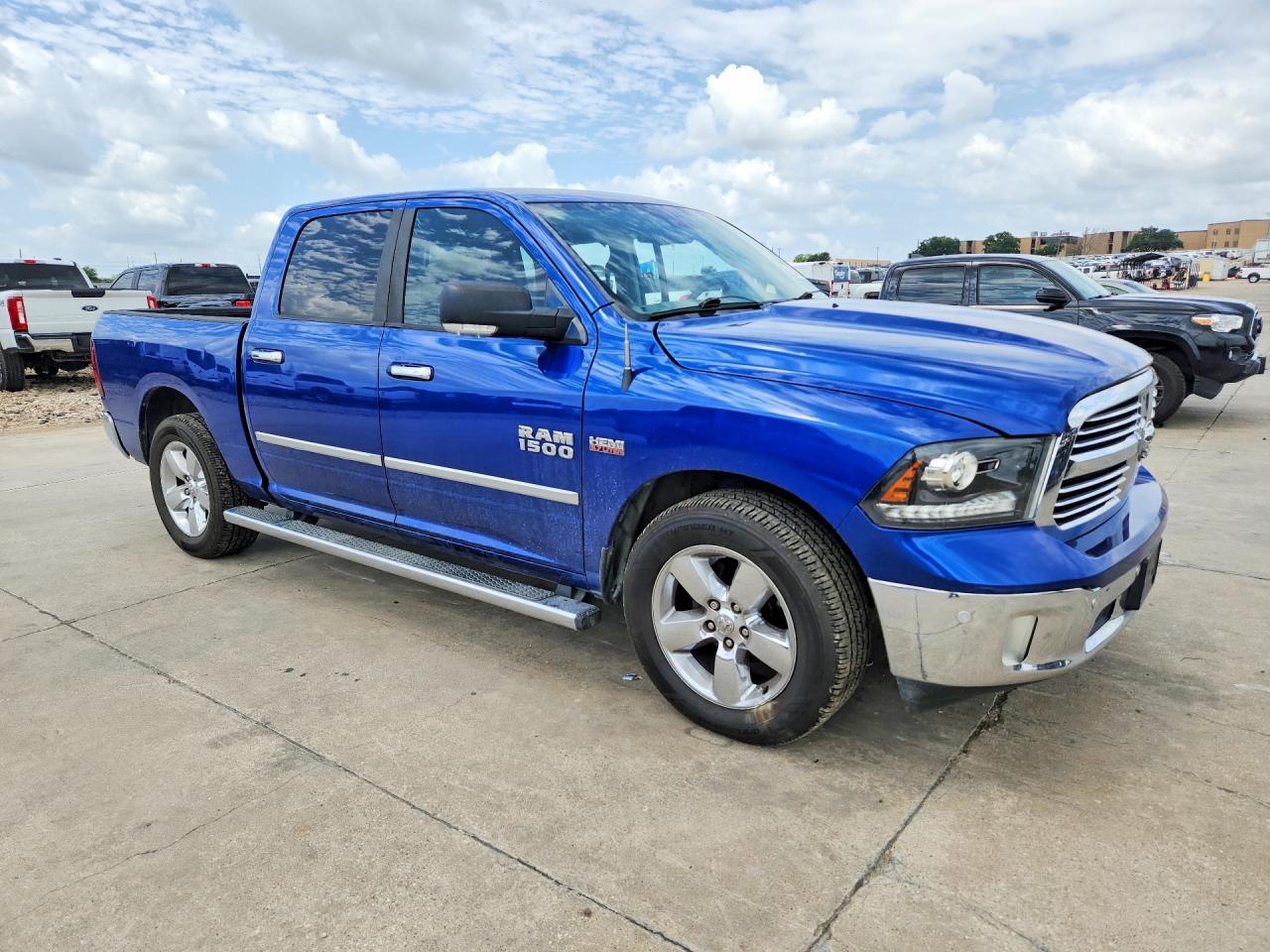 2014 Ram 1500 Slt Синий vin: 1C6RR6LT9ES455809