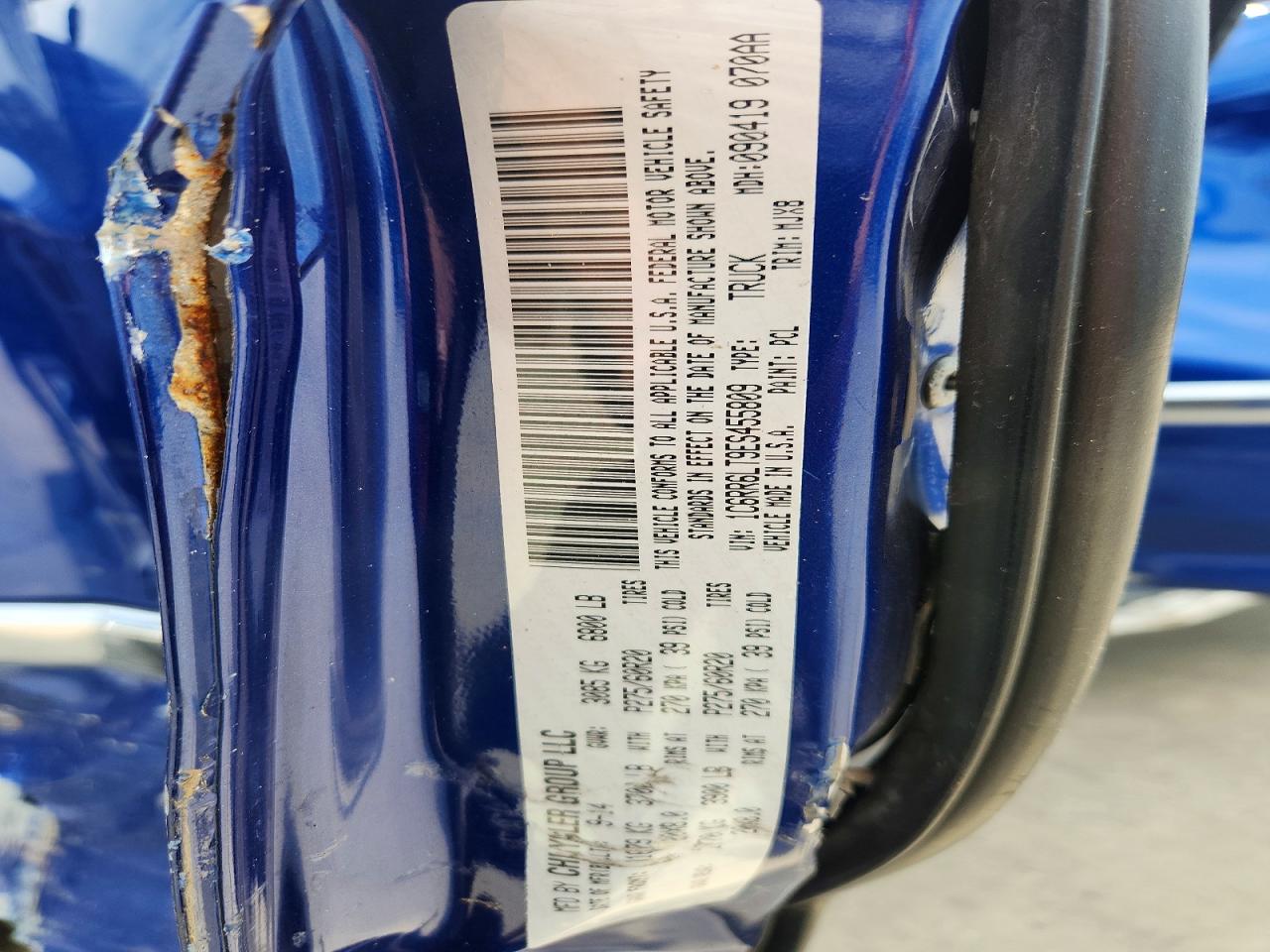 2014 Ram 1500 Slt Синий vin: 1C6RR6LT9ES455809