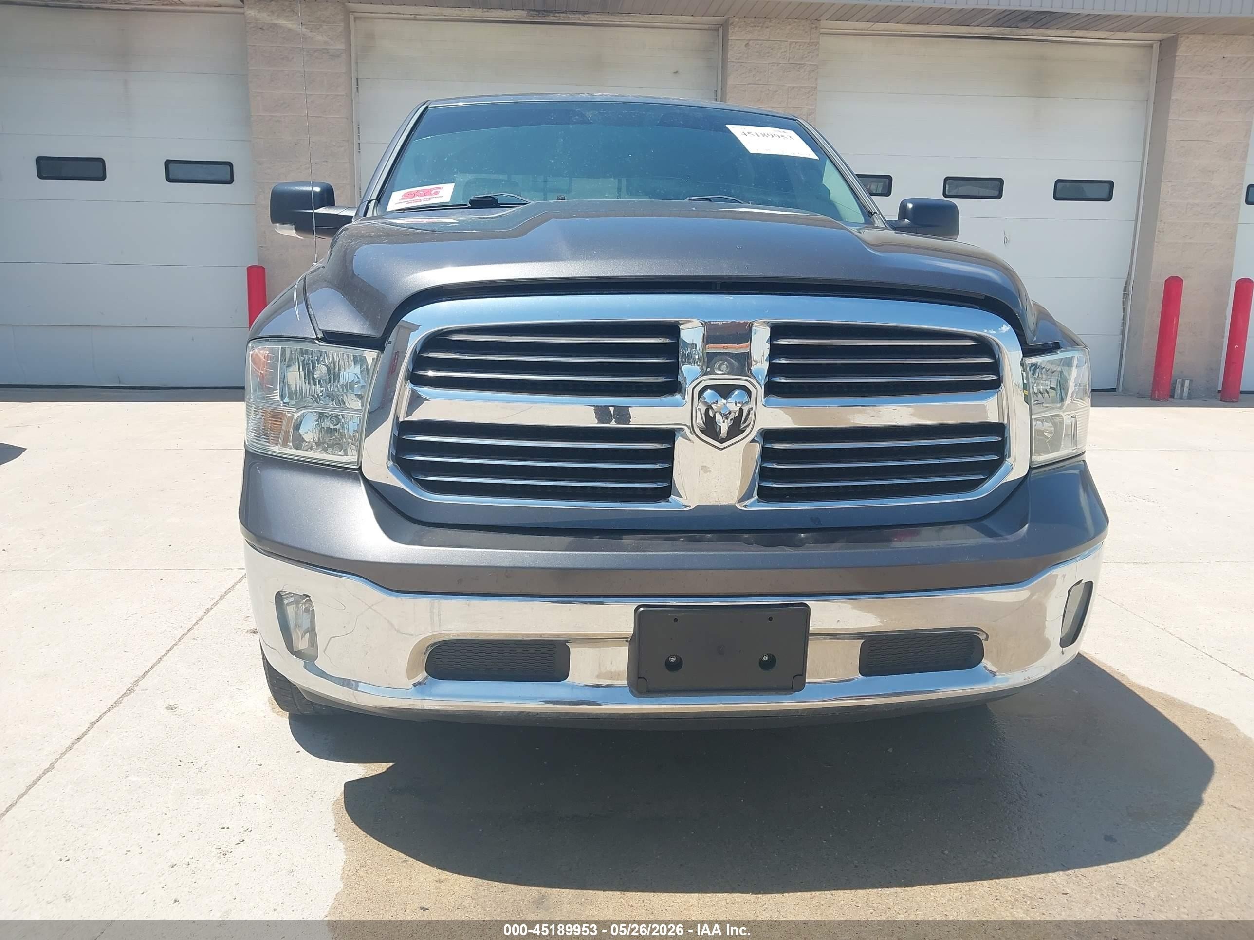 2014 Ram 1500 Big Horn Серый vin: 1C6RR6LT9ES457639