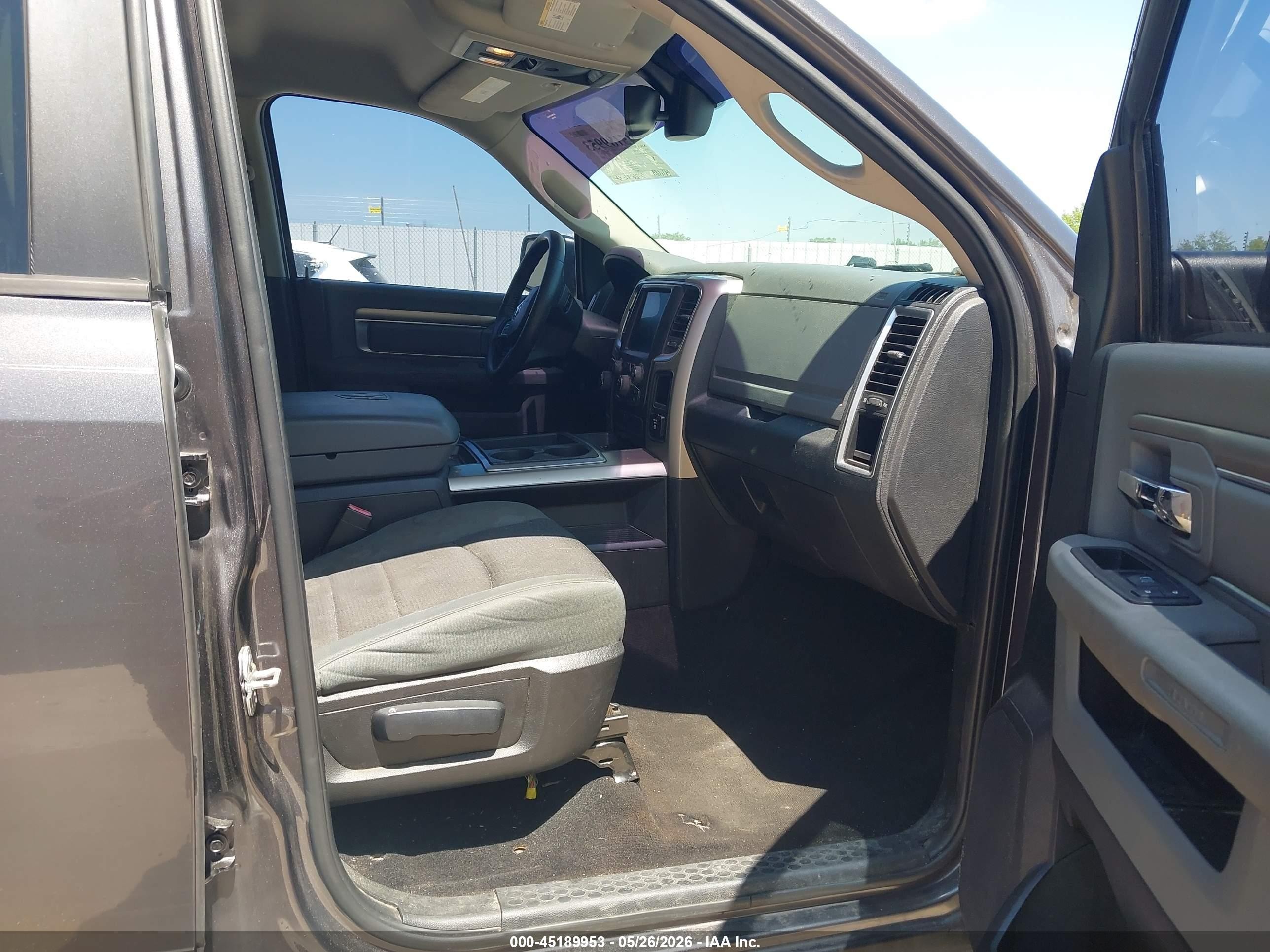 2014 Ram 1500 Big Horn Серый vin: 1C6RR6LT9ES457639