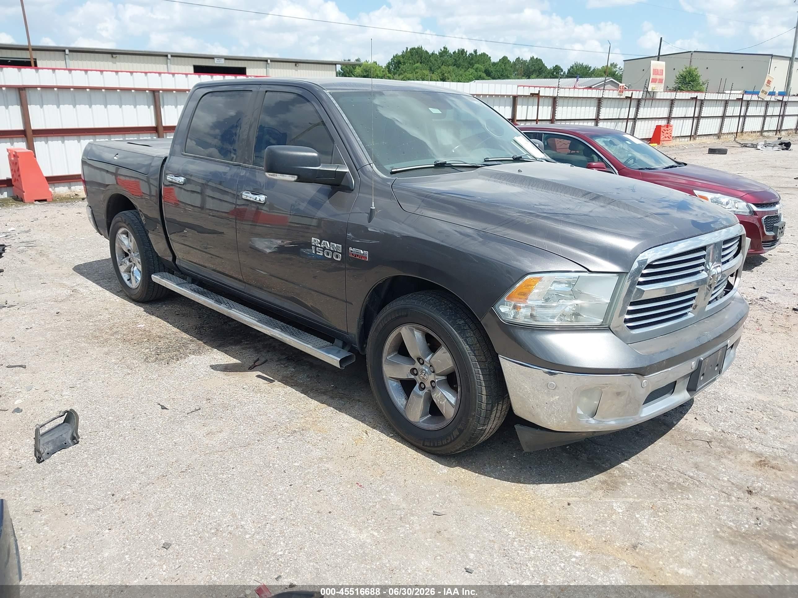 2015 Ram 1500 Lone Star Серый vin: 1C6RR6LT9FS567625