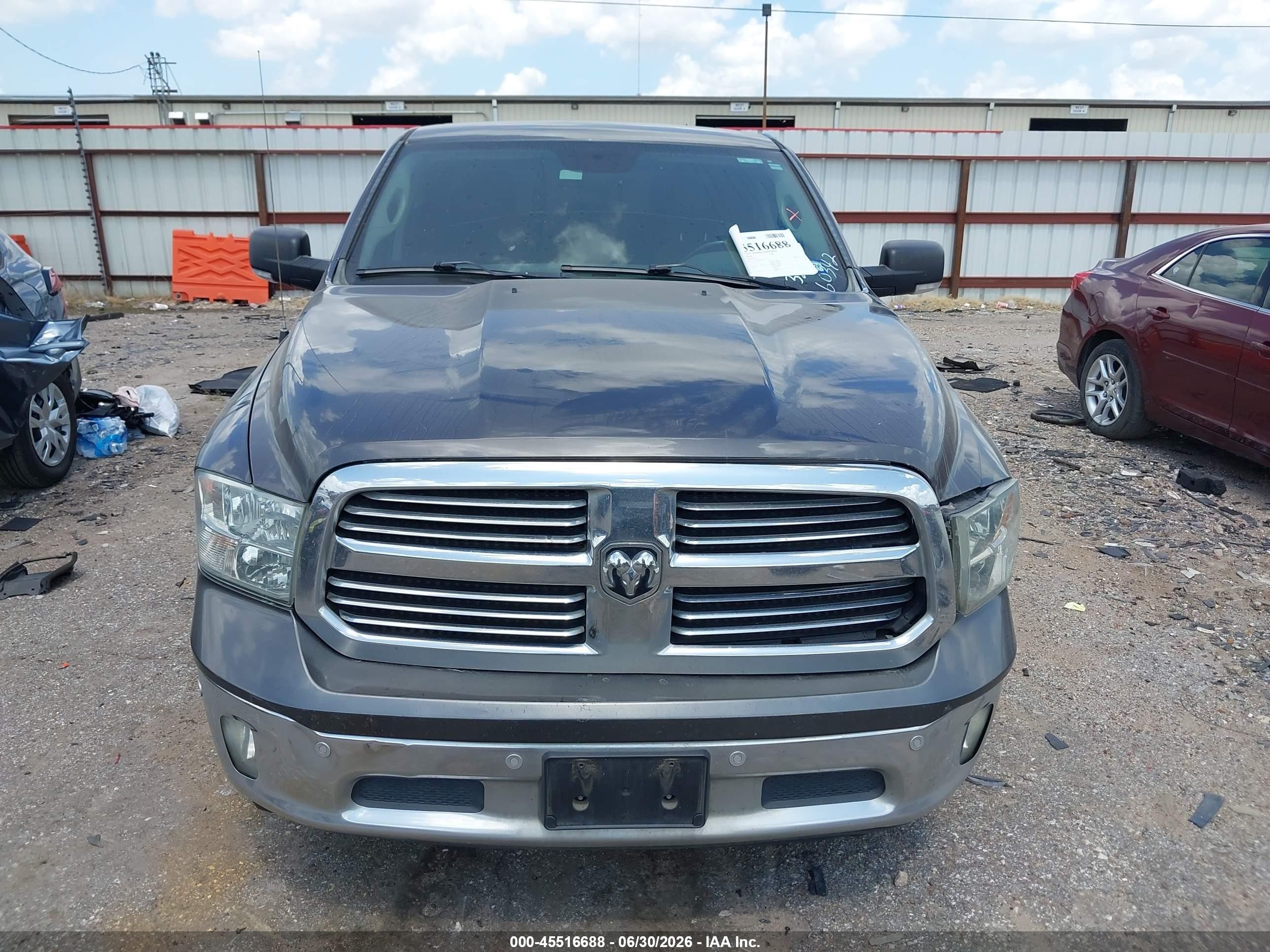 2015 Ram 1500 Lone Star Gray vin: 1C6RR6LT9FS567625