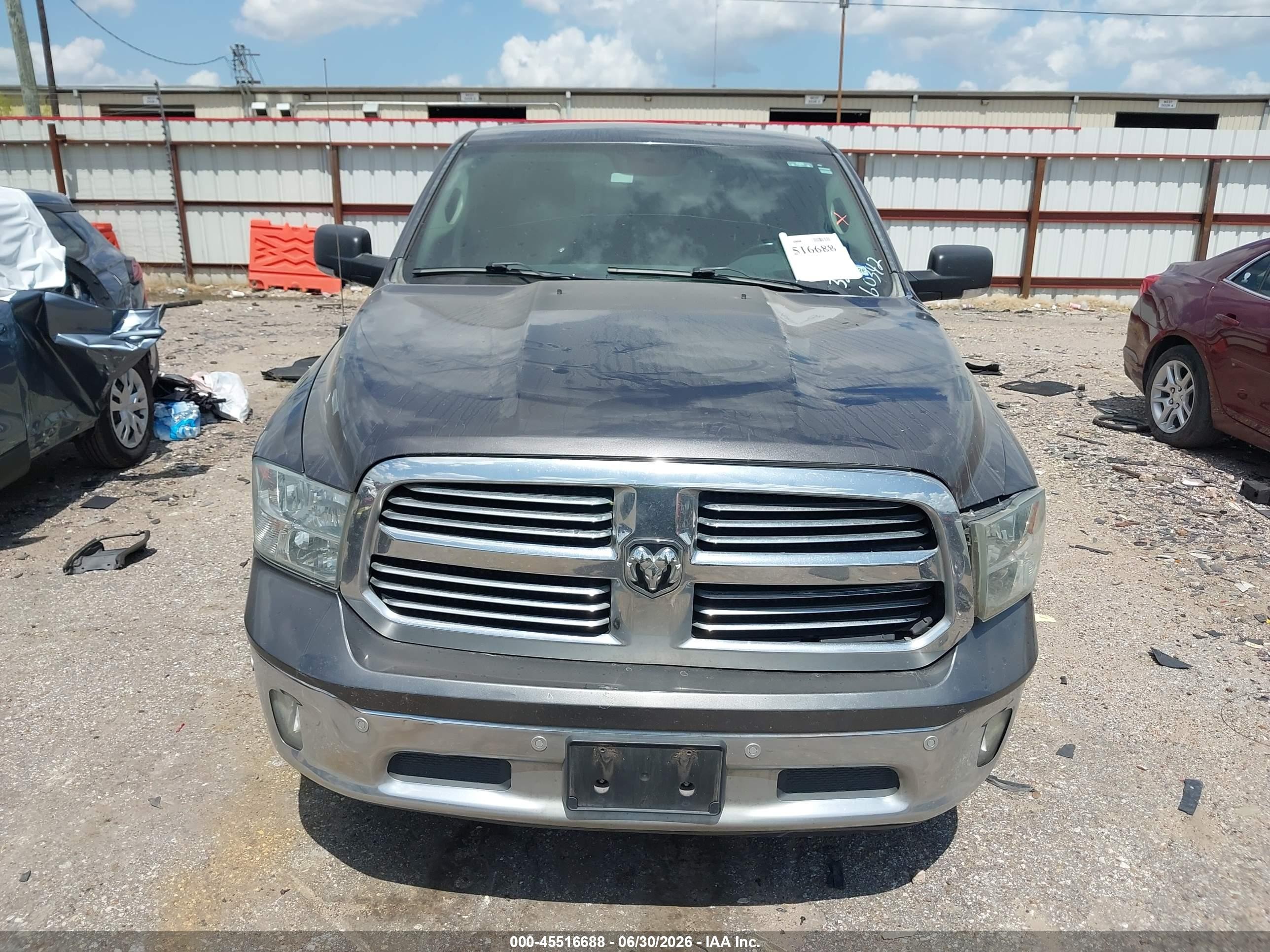 2015 Ram 1500 Lone Star Gray vin: 1C6RR6LT9FS567625