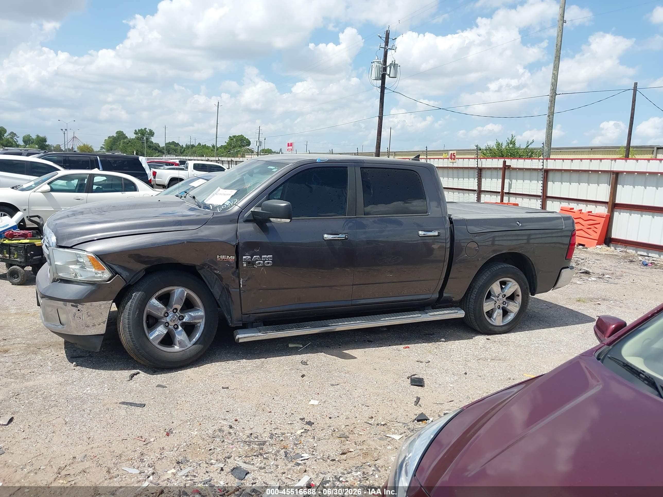 2015 Ram 1500 Lone Star Gray vin: 1C6RR6LT9FS567625
