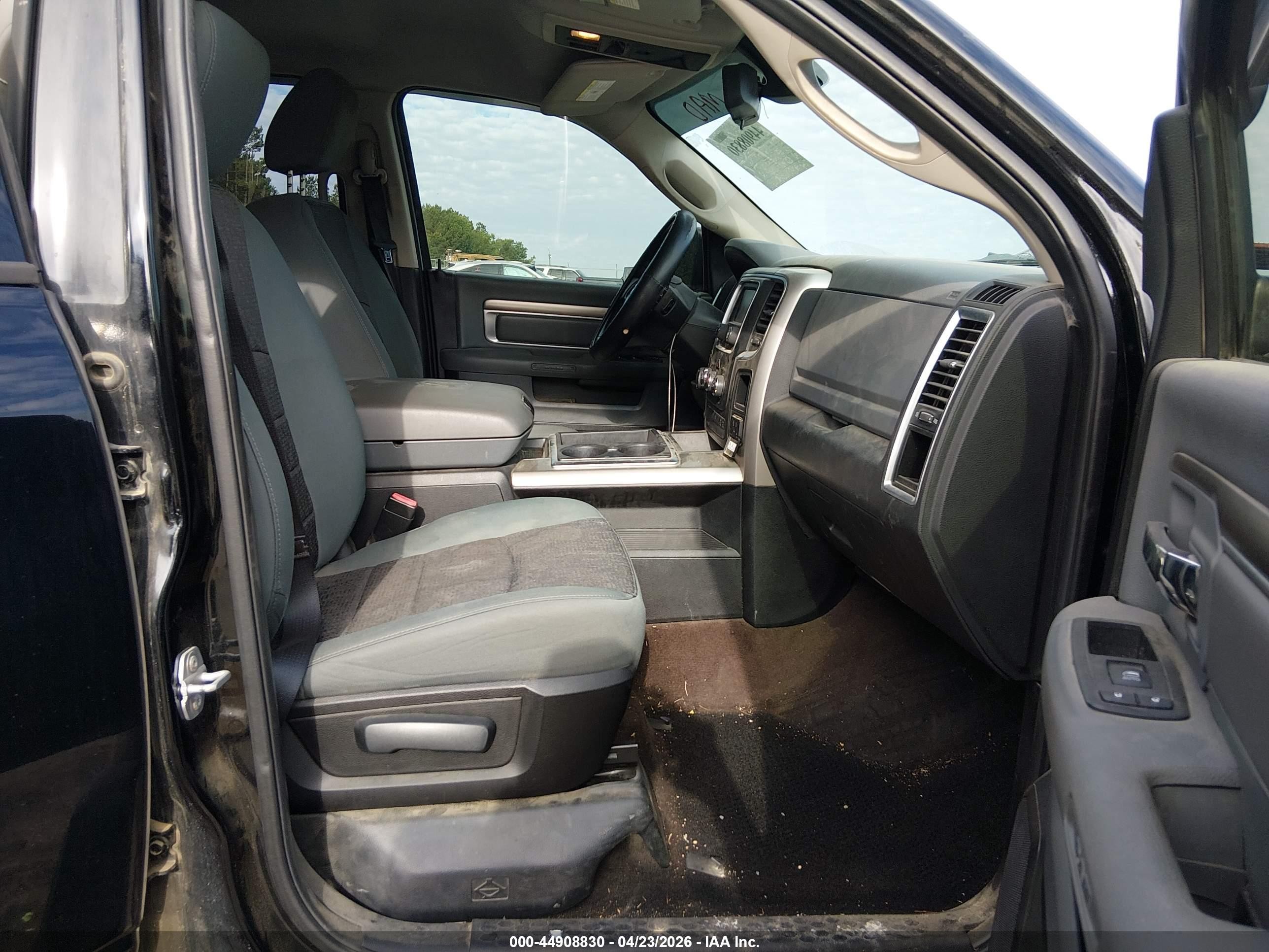 2015 Ram 1500 Big Horn Black vin: 1C6RR6LT9FS591584