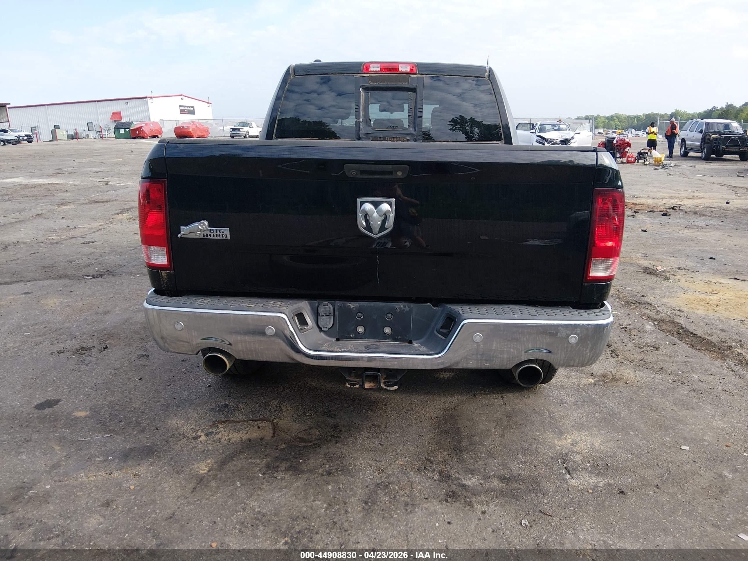 2015 Ram 1500 Big Horn Black vin: 1C6RR6LT9FS591584