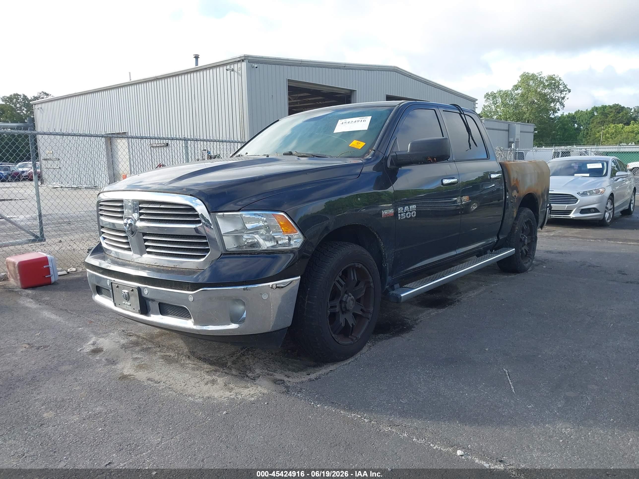 2015 Ram 1500 Lone Star Black vin: 1C6RR6LT9FS729463
