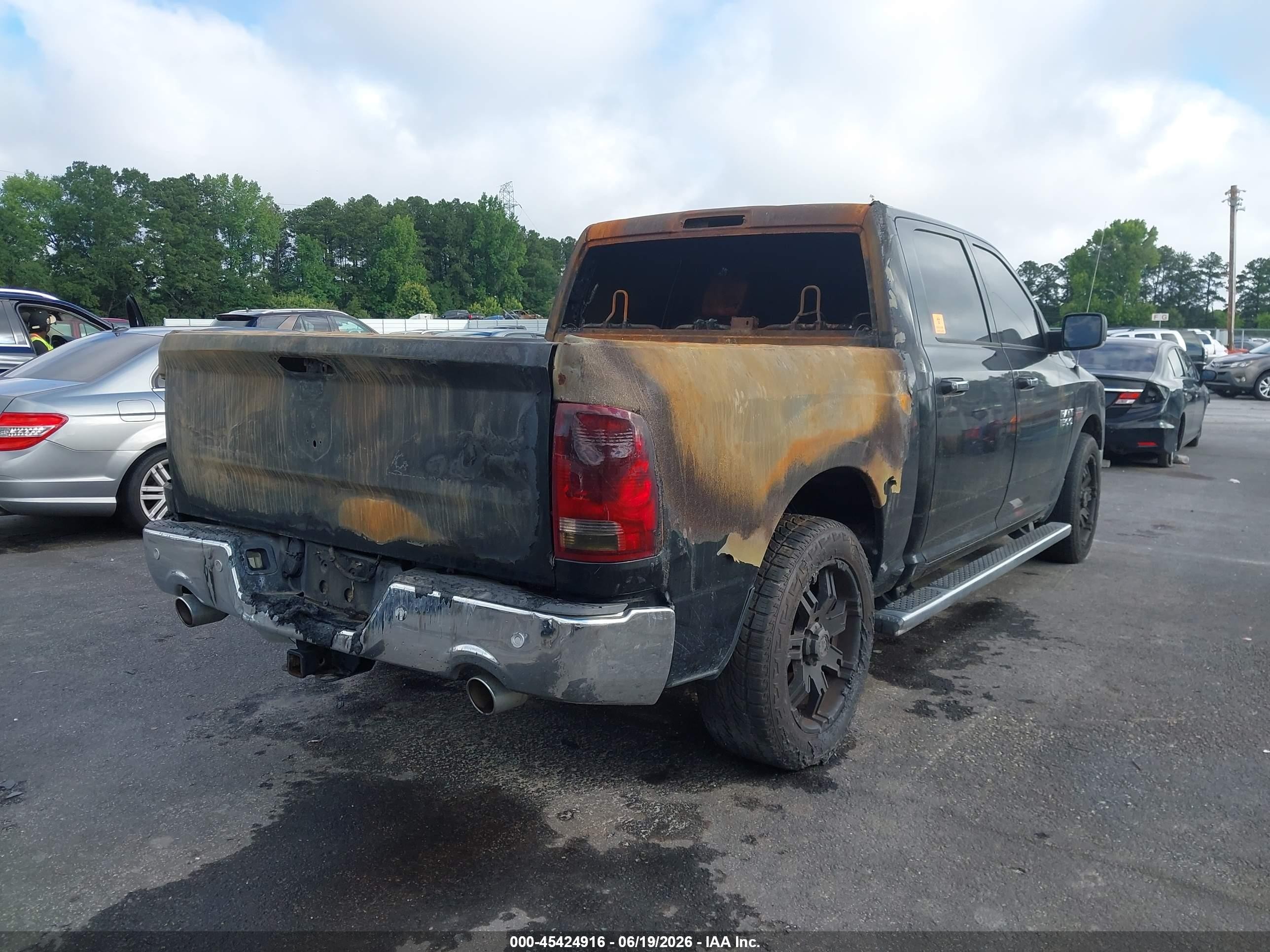2015 Ram 1500 Lone Star Black vin: 1C6RR6LT9FS729463