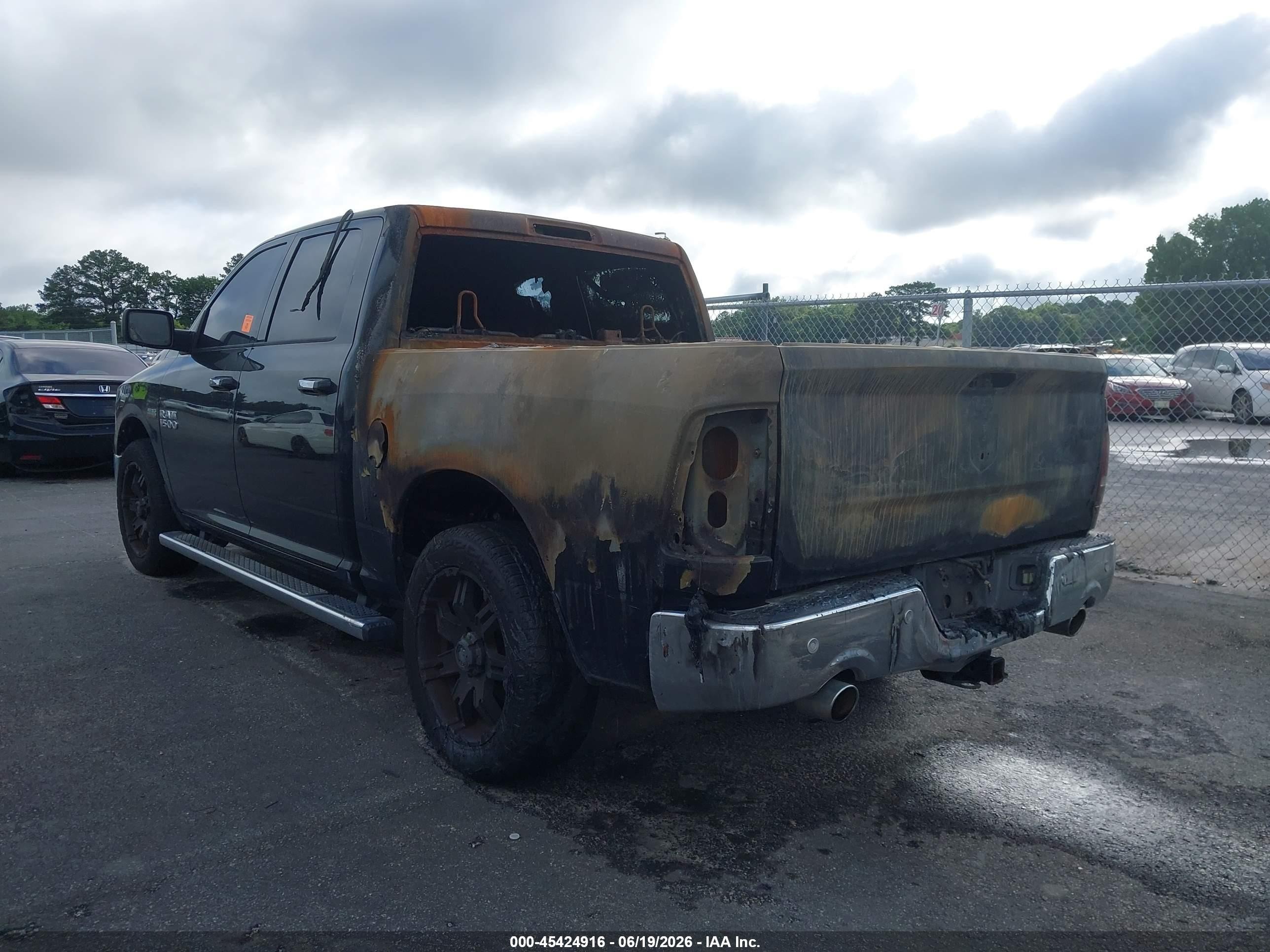 2015 Ram 1500 Lone Star Black vin: 1C6RR6LT9FS729463