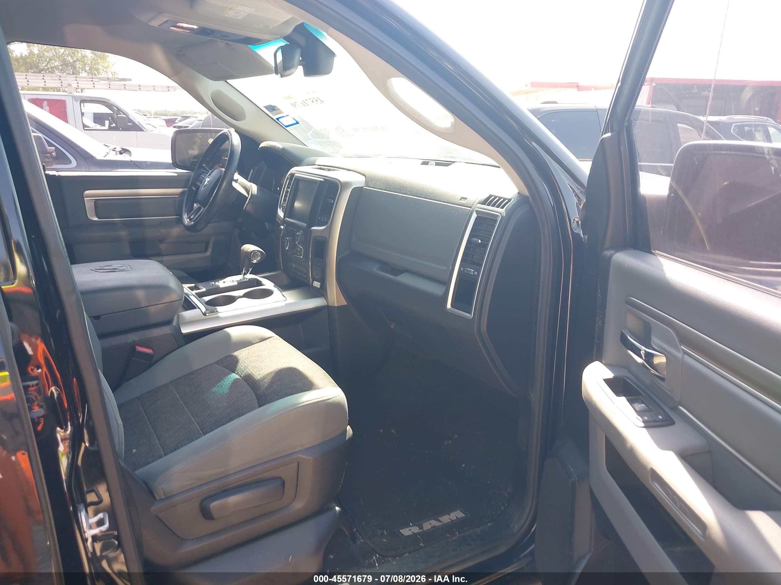 2013 Ram 1500 Lone Star Black vin: 1C6RR6LTXDS529947