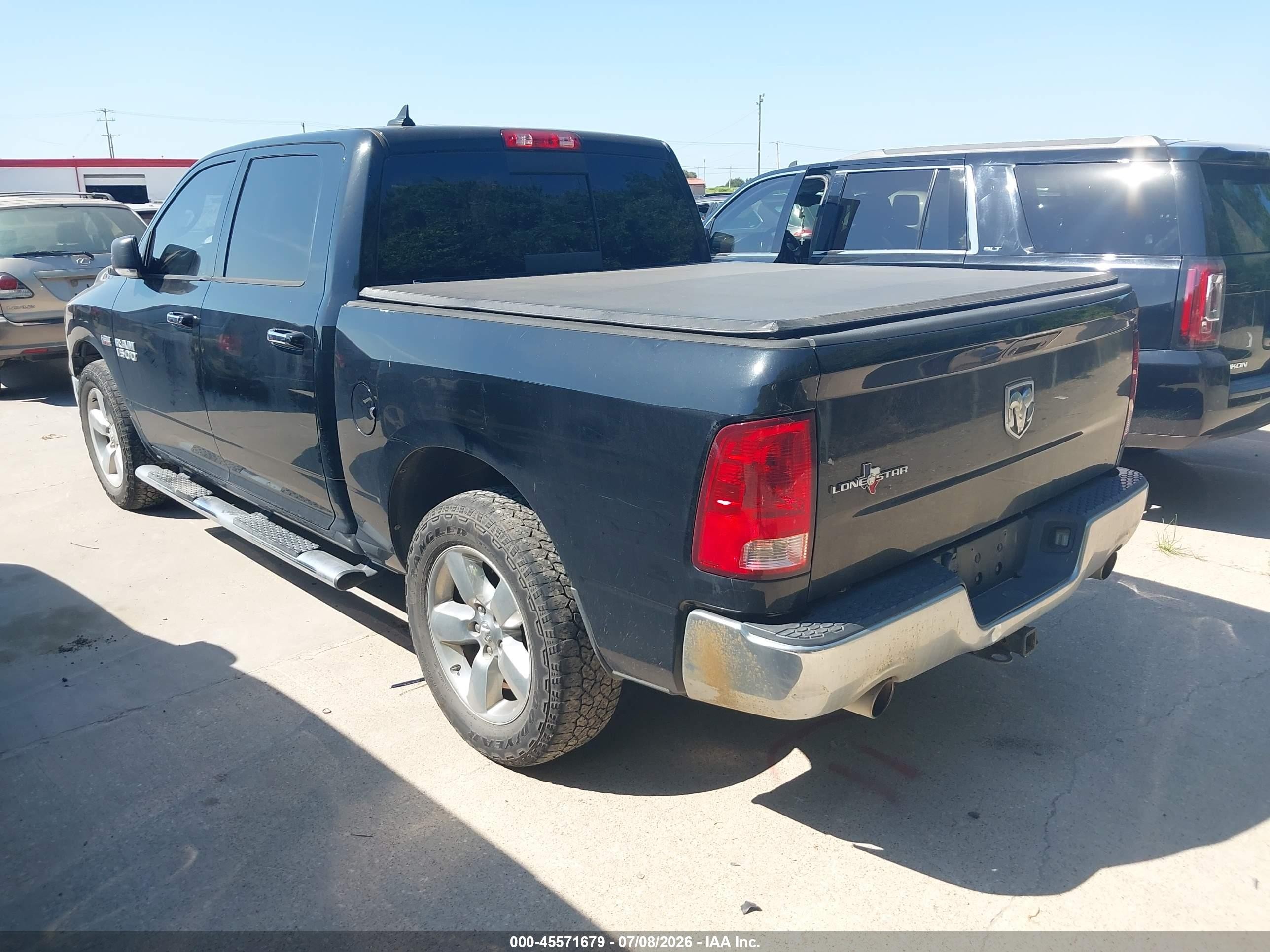 2013 Ram 1500 Lone Star Black vin: 1C6RR6LTXDS529947
