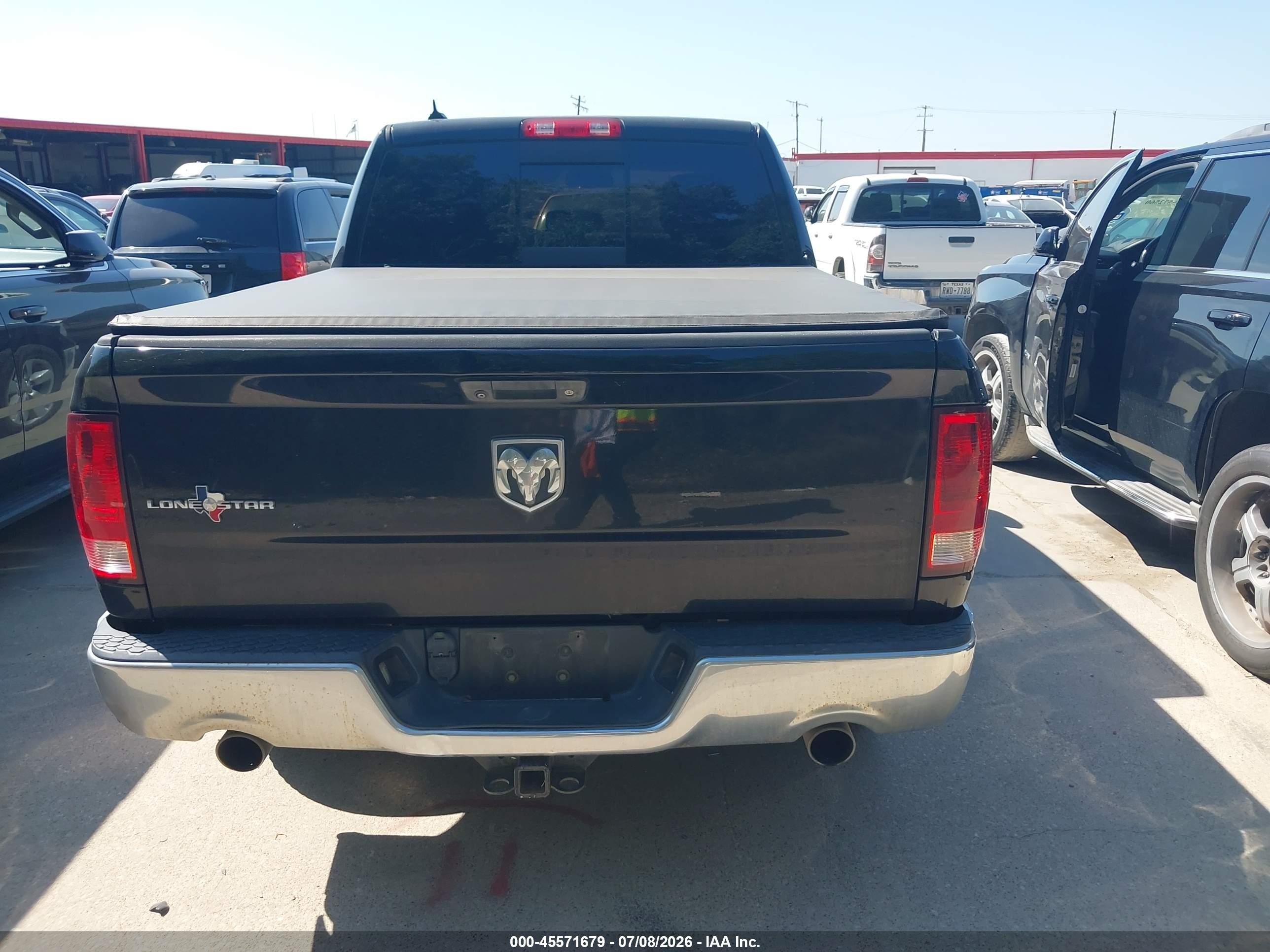 2013 Ram 1500 Lone Star Black vin: 1C6RR6LTXDS529947