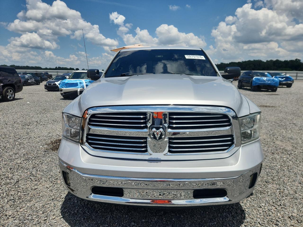 2014 Ram 1500 Slt Silver vin: 1C6RR6LTXES100437