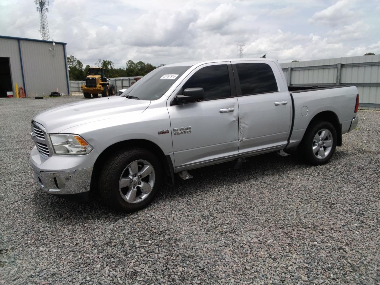 2014 Ram 1500 Slt Silver vin: 1C6RR6LTXES100437