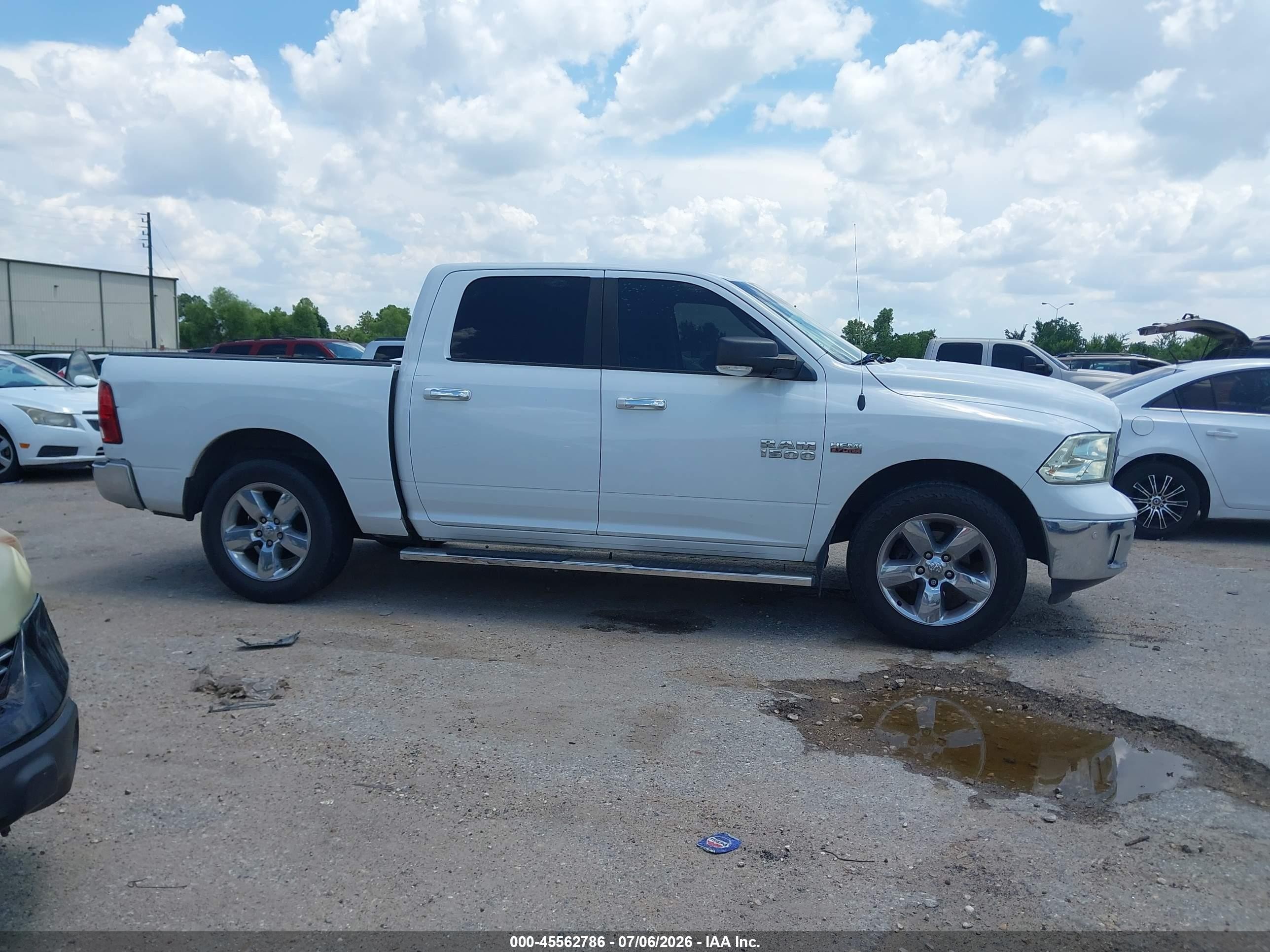 2014 Ram 1500 Lone Star Белый vin: 1C6RR6LTXES310763
