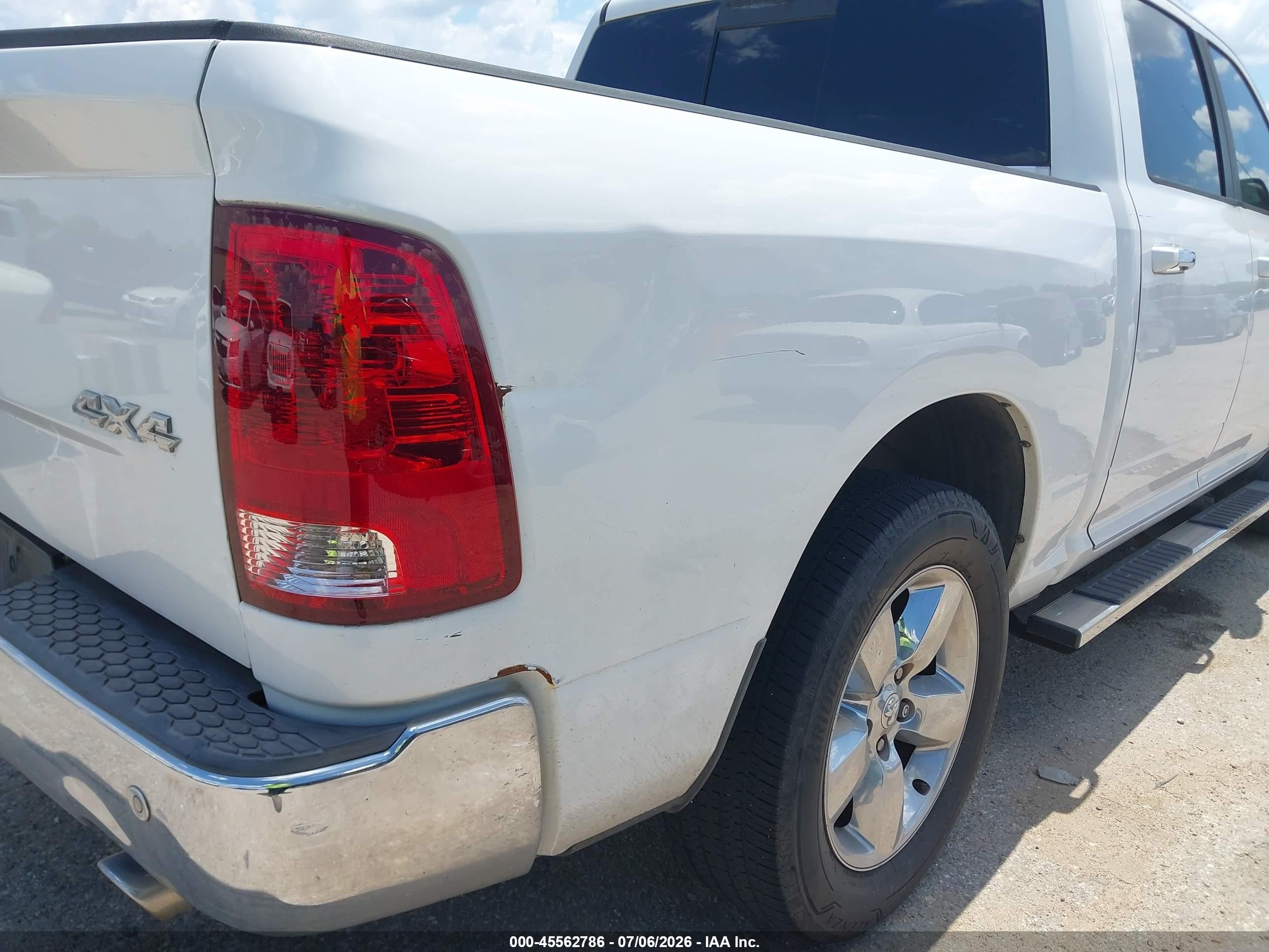 2014 Ram 1500 Lone Star Белый vin: 1C6RR6LTXES310763