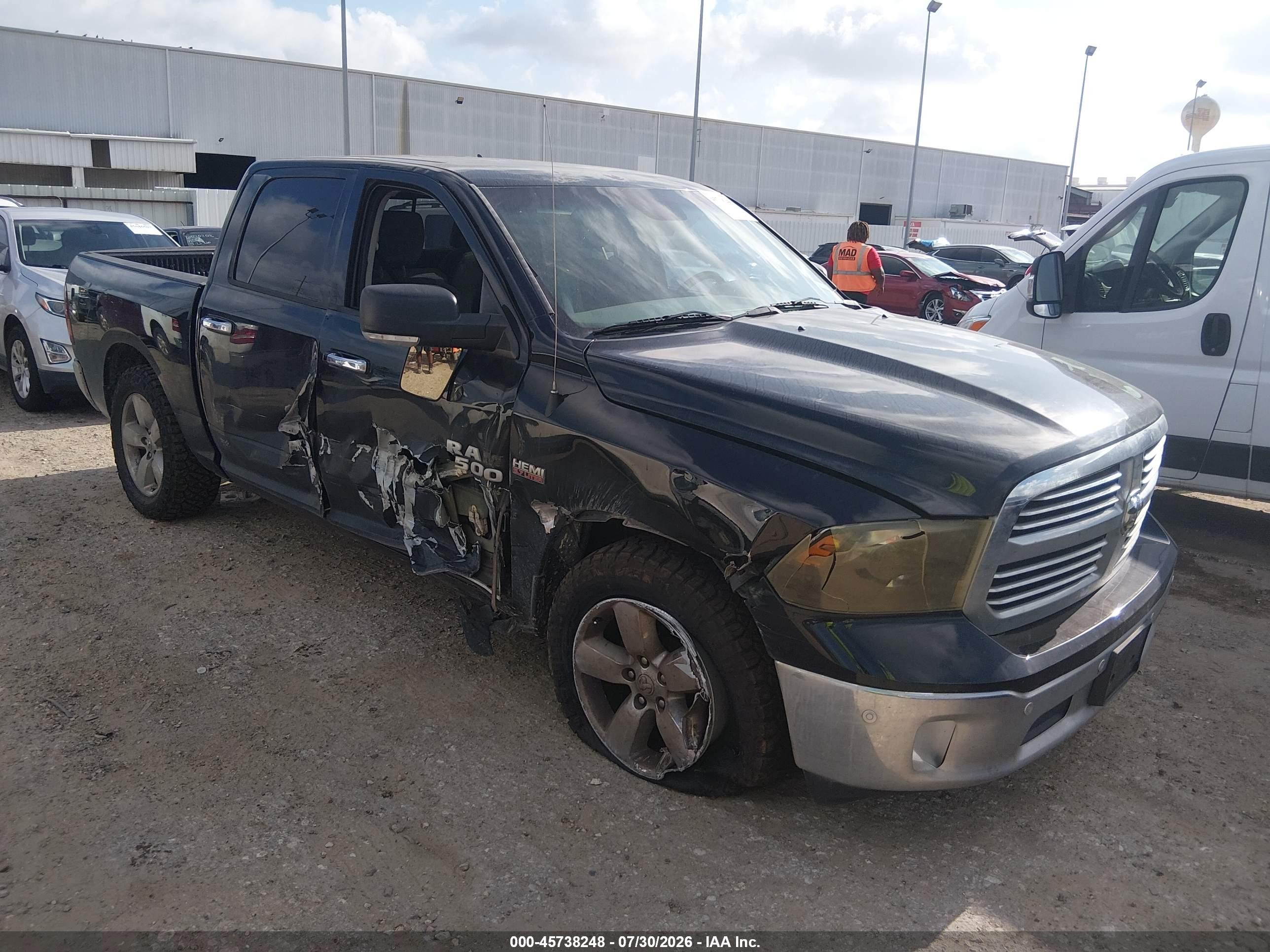 2014 Ram 1500 Lone Star Black vin: 1C6RR6LTXES441580