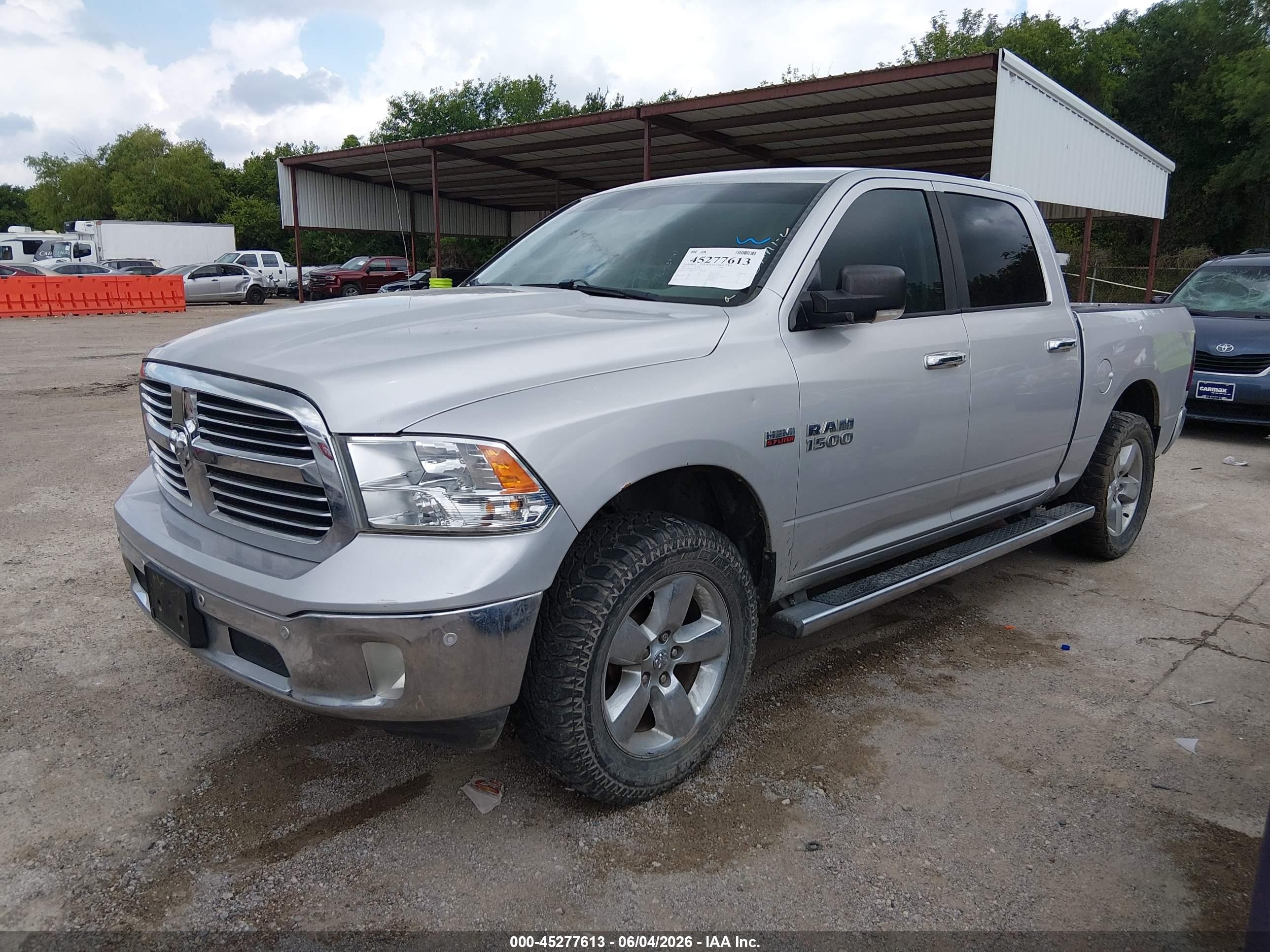 2015 Ram 1500 Lone Star Silver vin: 1C6RR6LTXFS514657