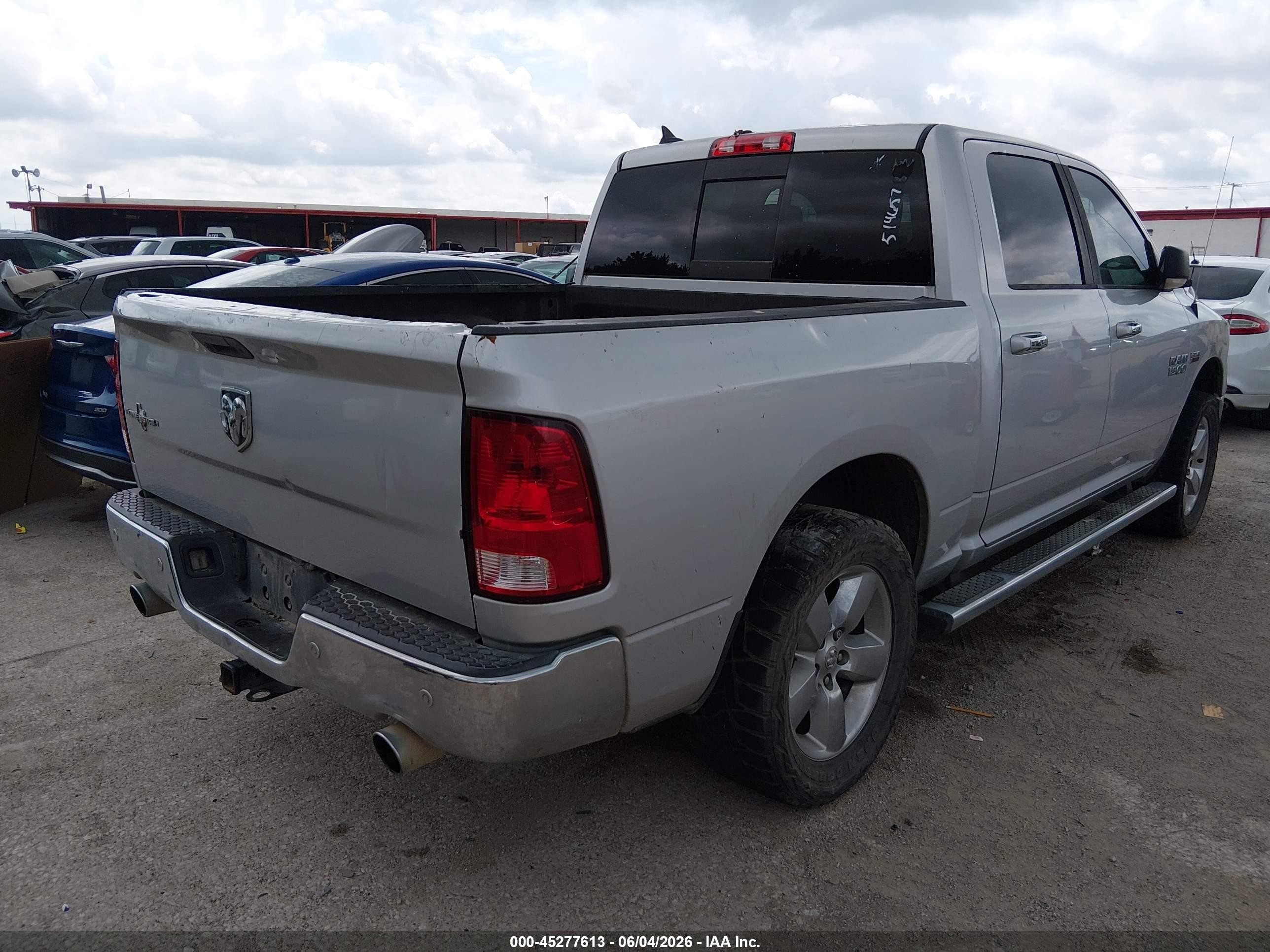 2015 Ram 1500 Lone Star Silver vin: 1C6RR6LTXFS514657