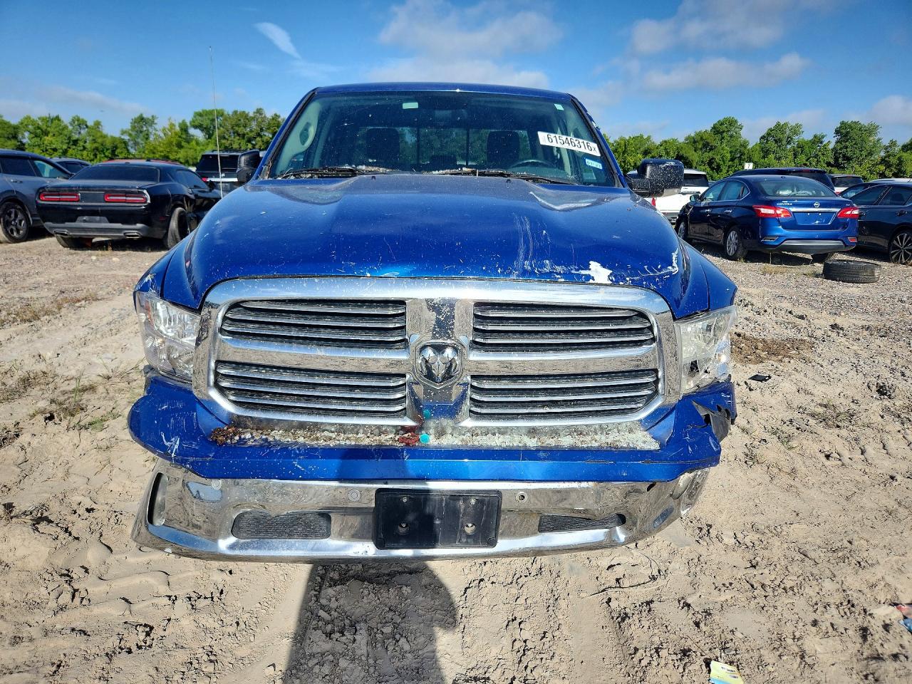 2015 Ram 1500 Slt Blue vin: 1C6RR6LTXFS582764