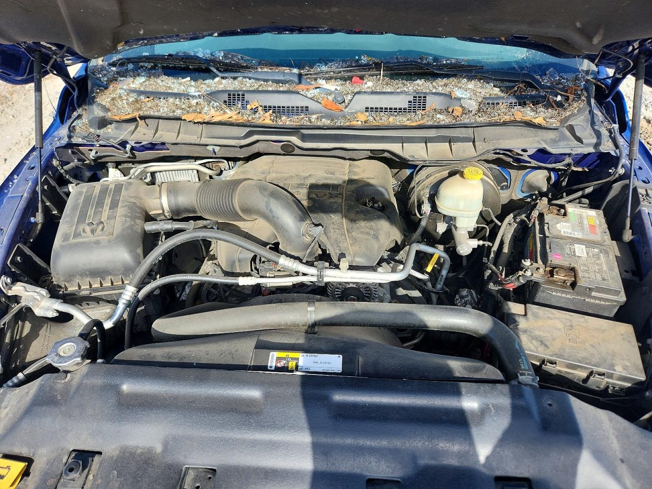 2015 Ram 1500 Slt Blue vin: 1C6RR6LTXFS582764