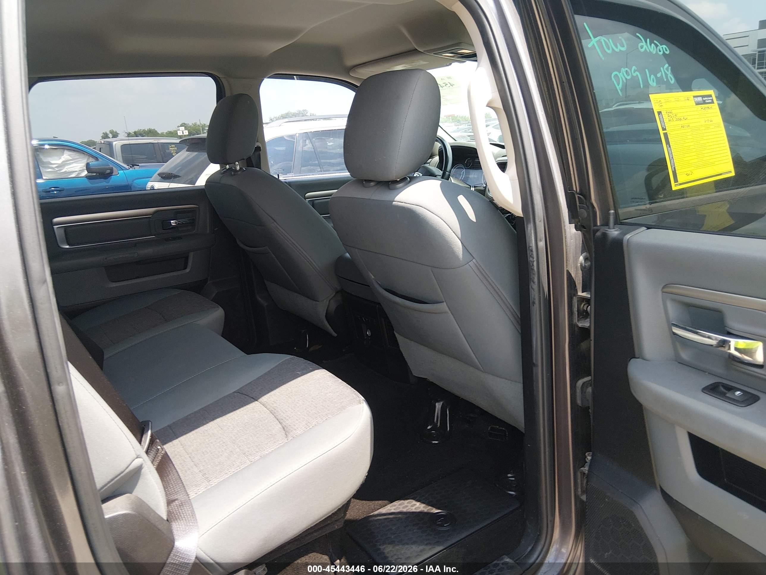 2015 Ram 1500 Lone Star Gray vin: 1C6RR6LTXFS623619