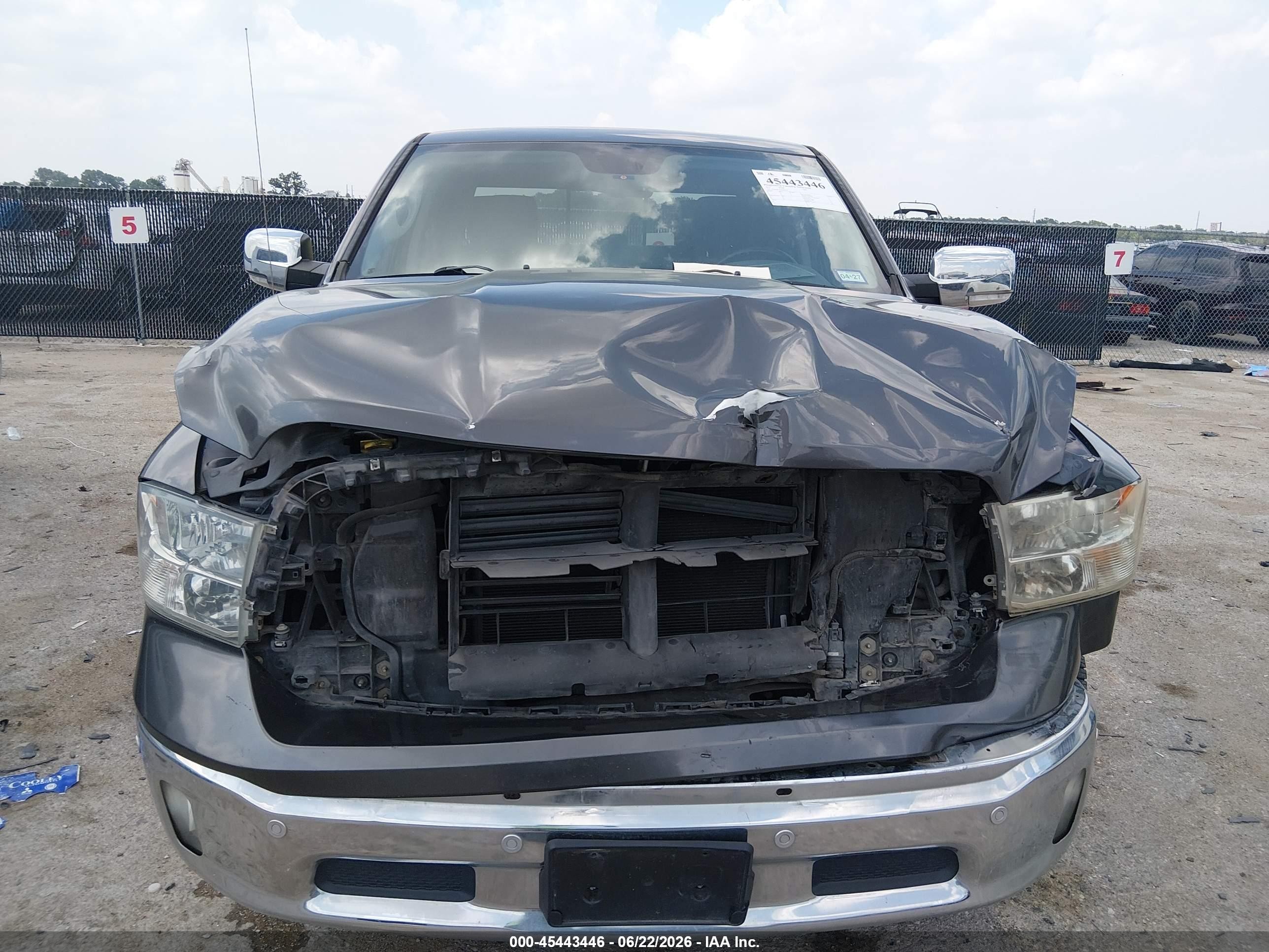 2015 Ram 1500 Lone Star Gray vin: 1C6RR6LTXFS623619
