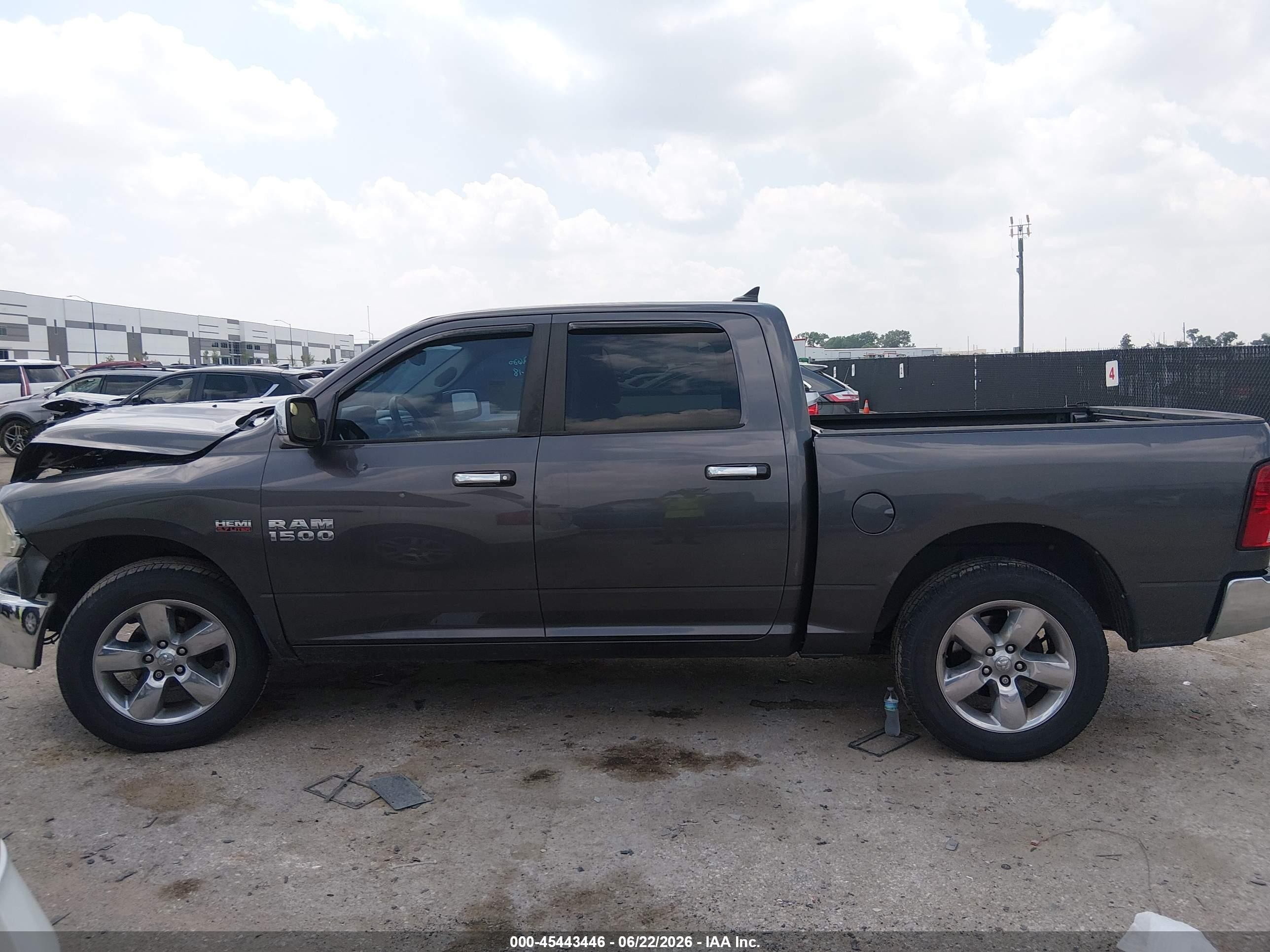 2015 Ram 1500 Lone Star Gray vin: 1C6RR6LTXFS623619