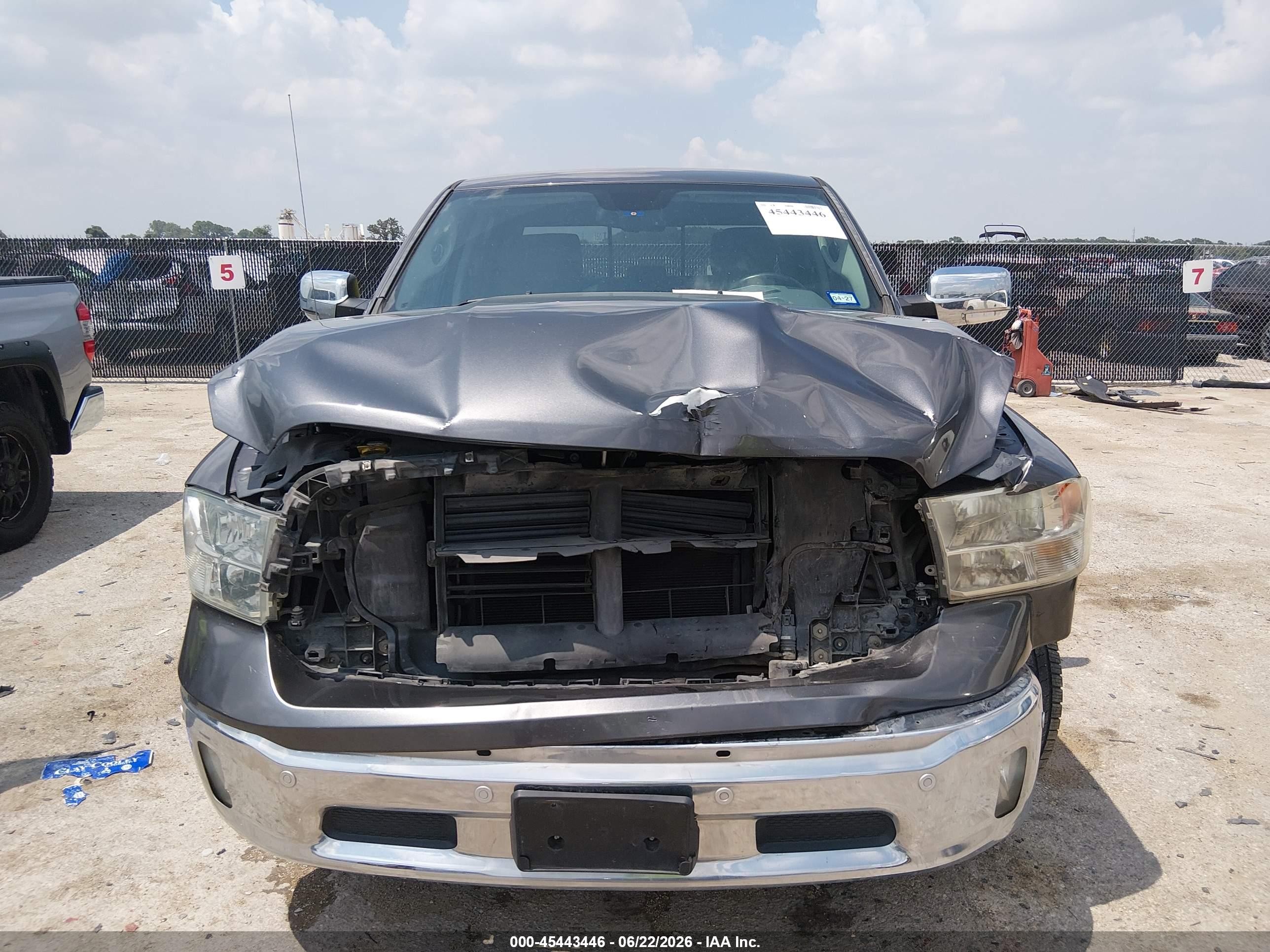 2015 Ram 1500 Lone Star Gray vin: 1C6RR6LTXFS623619