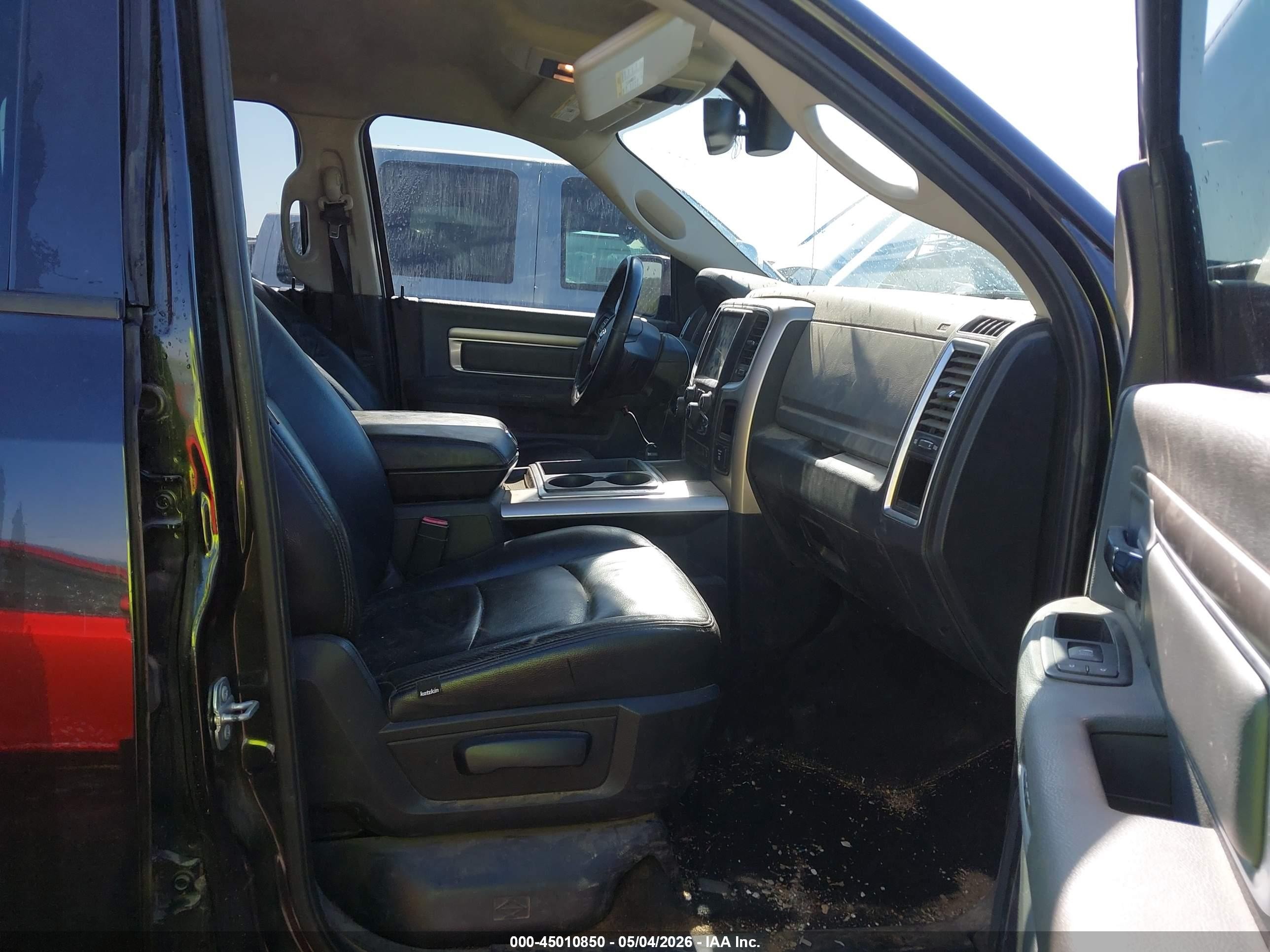 2015 Ram 1500 Outdoorsman Черный vin: 1C6RR6LTXFS630070