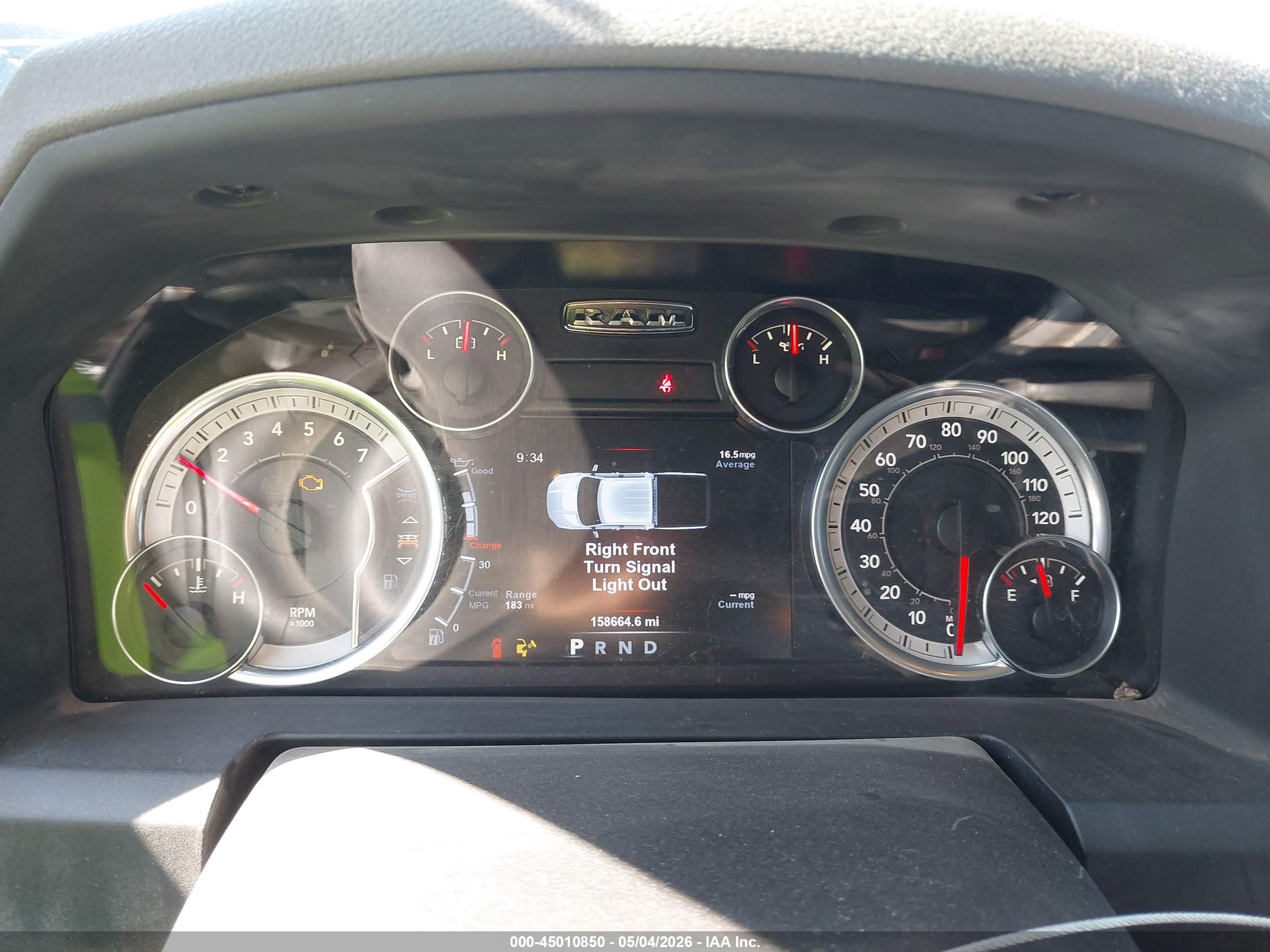 2015 Ram 1500 Outdoorsman Черный vin: 1C6RR6LTXFS630070