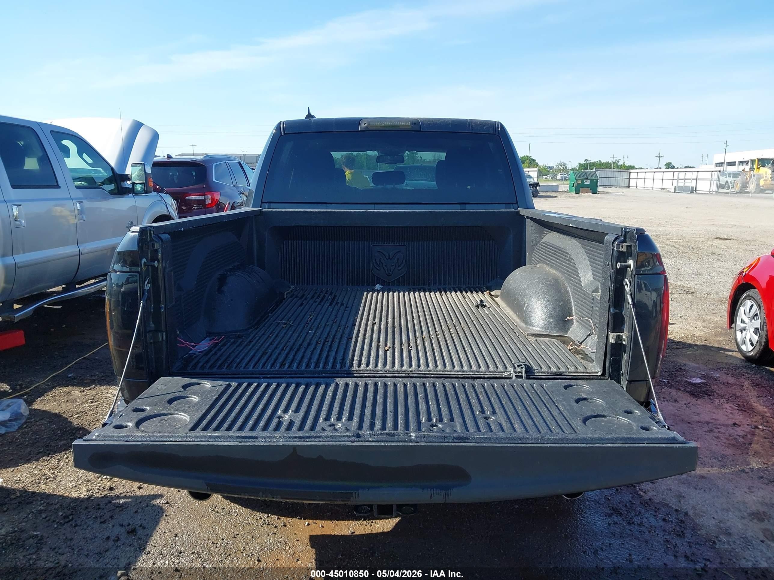 2015 Ram 1500 Outdoorsman Черный vin: 1C6RR6LTXFS630070
