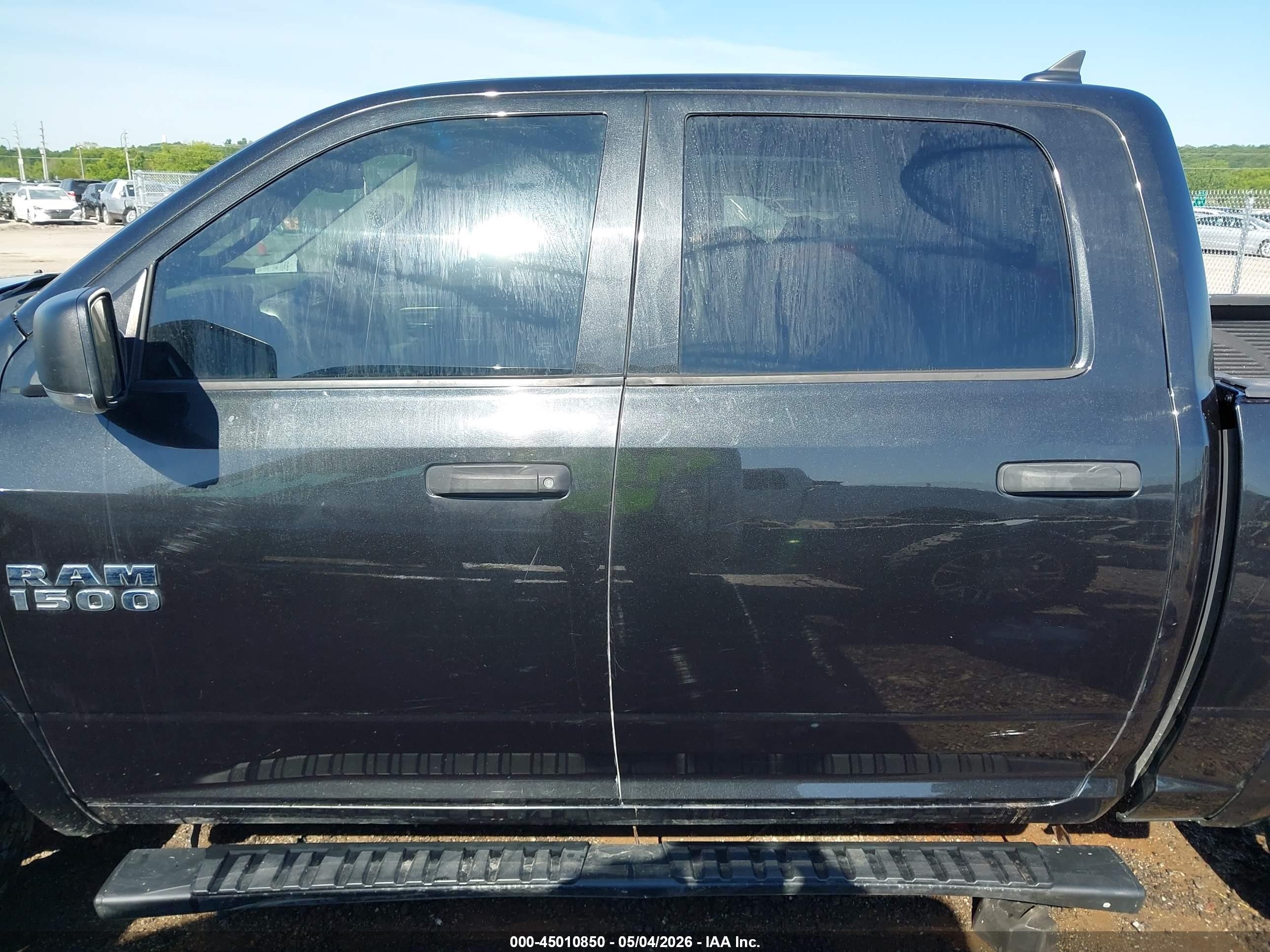 2015 Ram 1500 Outdoorsman Черный vin: 1C6RR6LTXFS630070