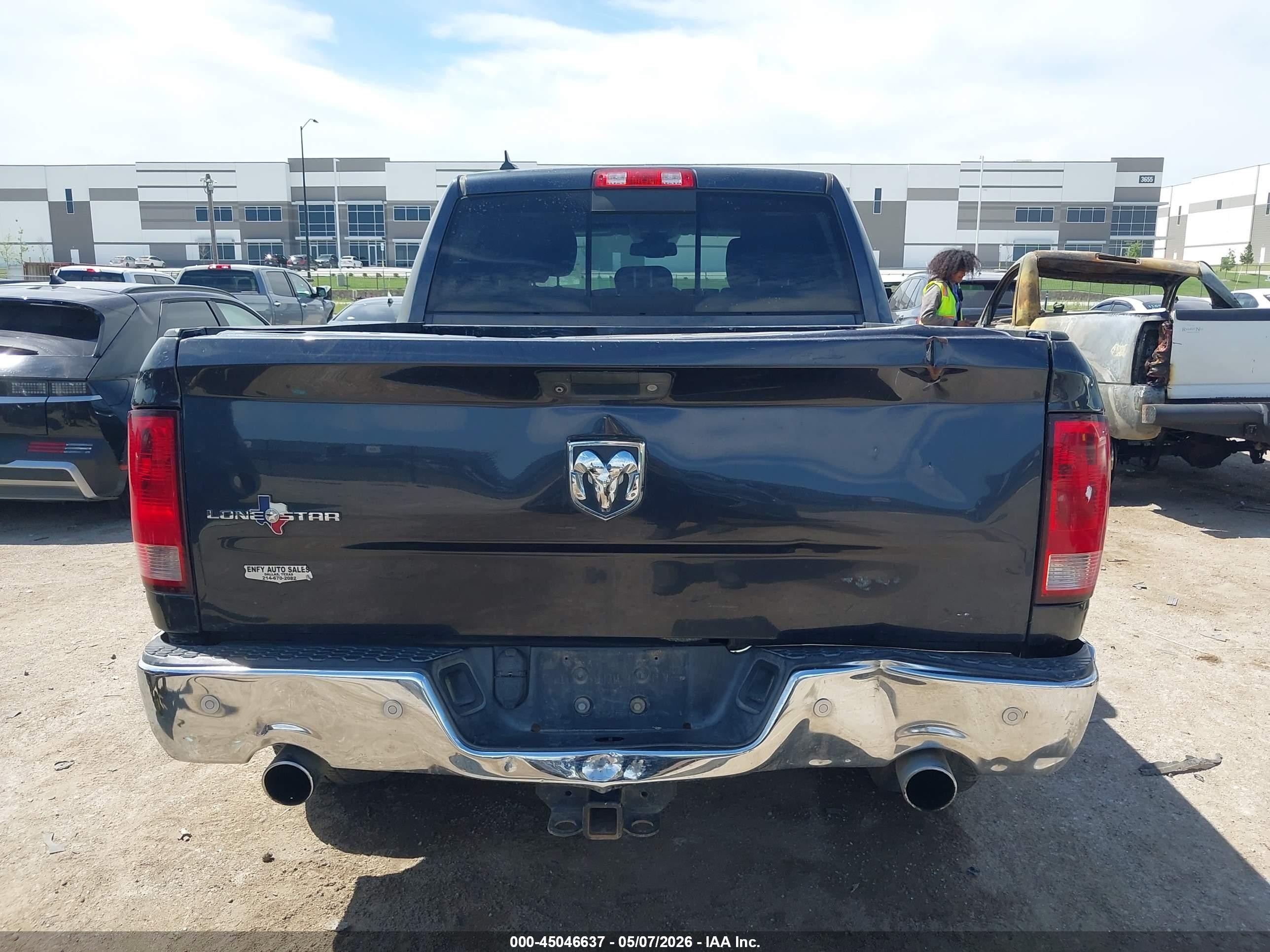 2015 Ram 1500 Lone Star Dark Blue vin: 1C6RR6LTXFS676482