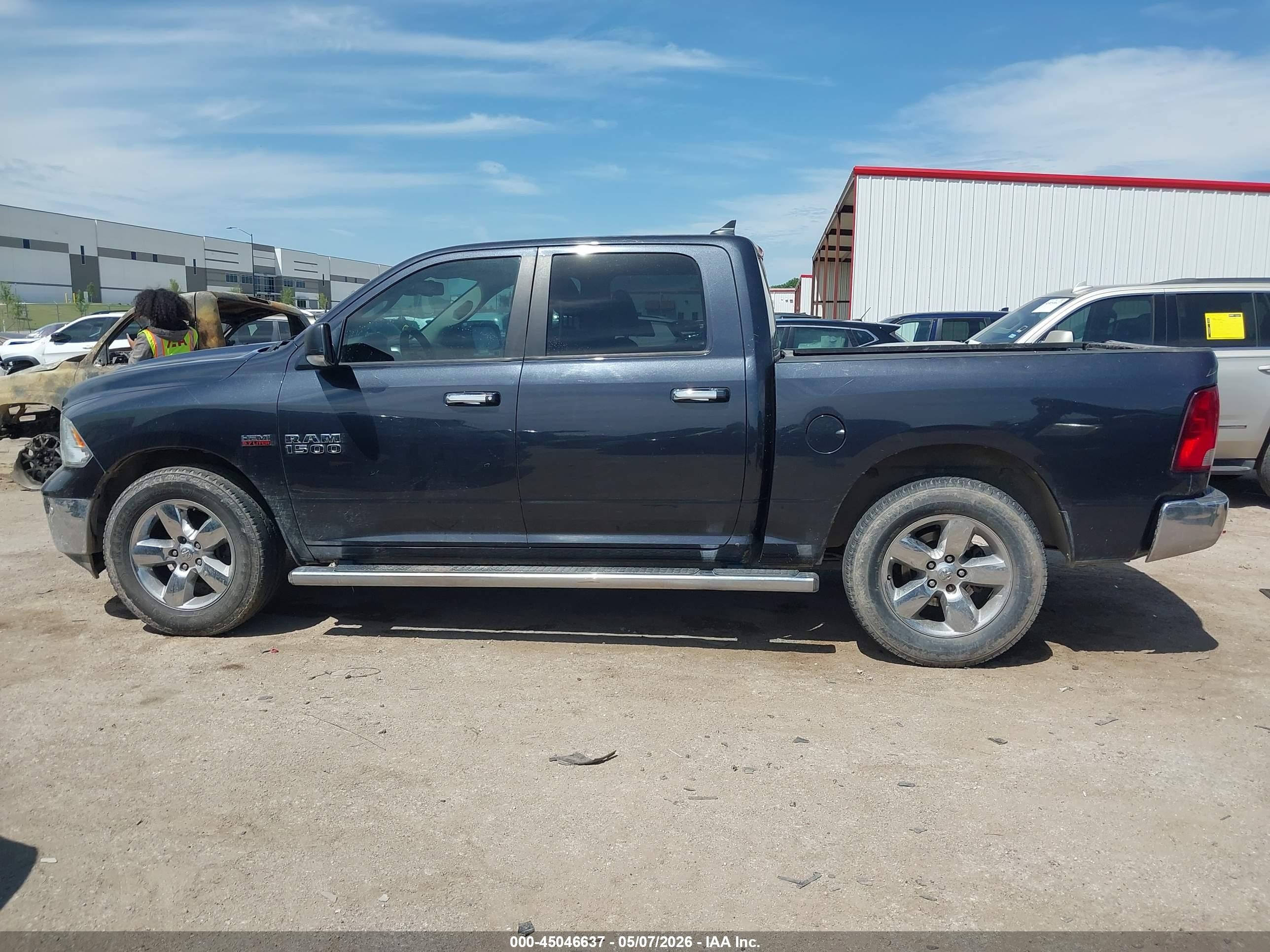 2015 Ram 1500 Lone Star Dark Blue vin: 1C6RR6LTXFS676482