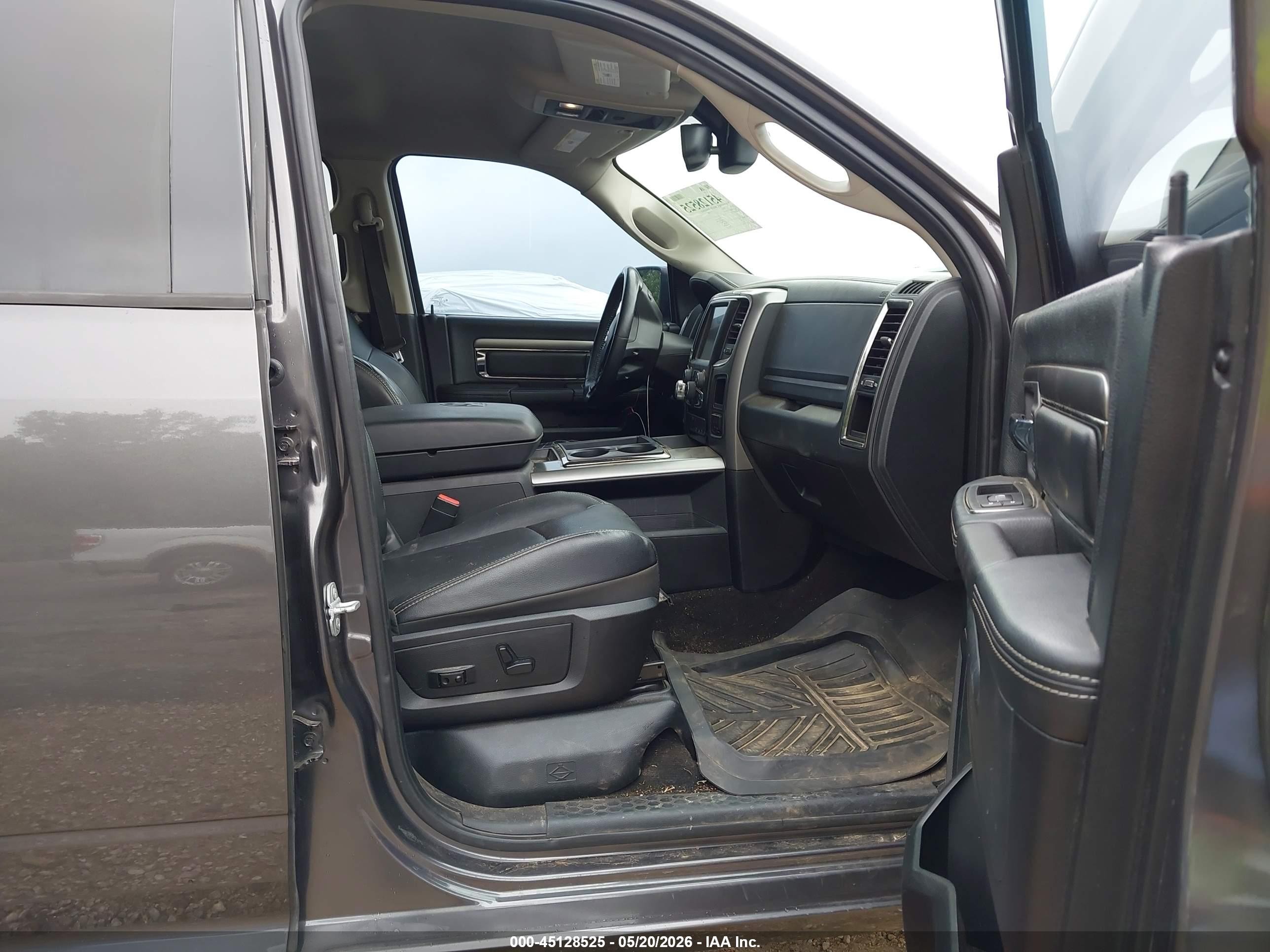 2015 Ram 1500 Sport Gray vin: 1C6RR6MT2FS605260