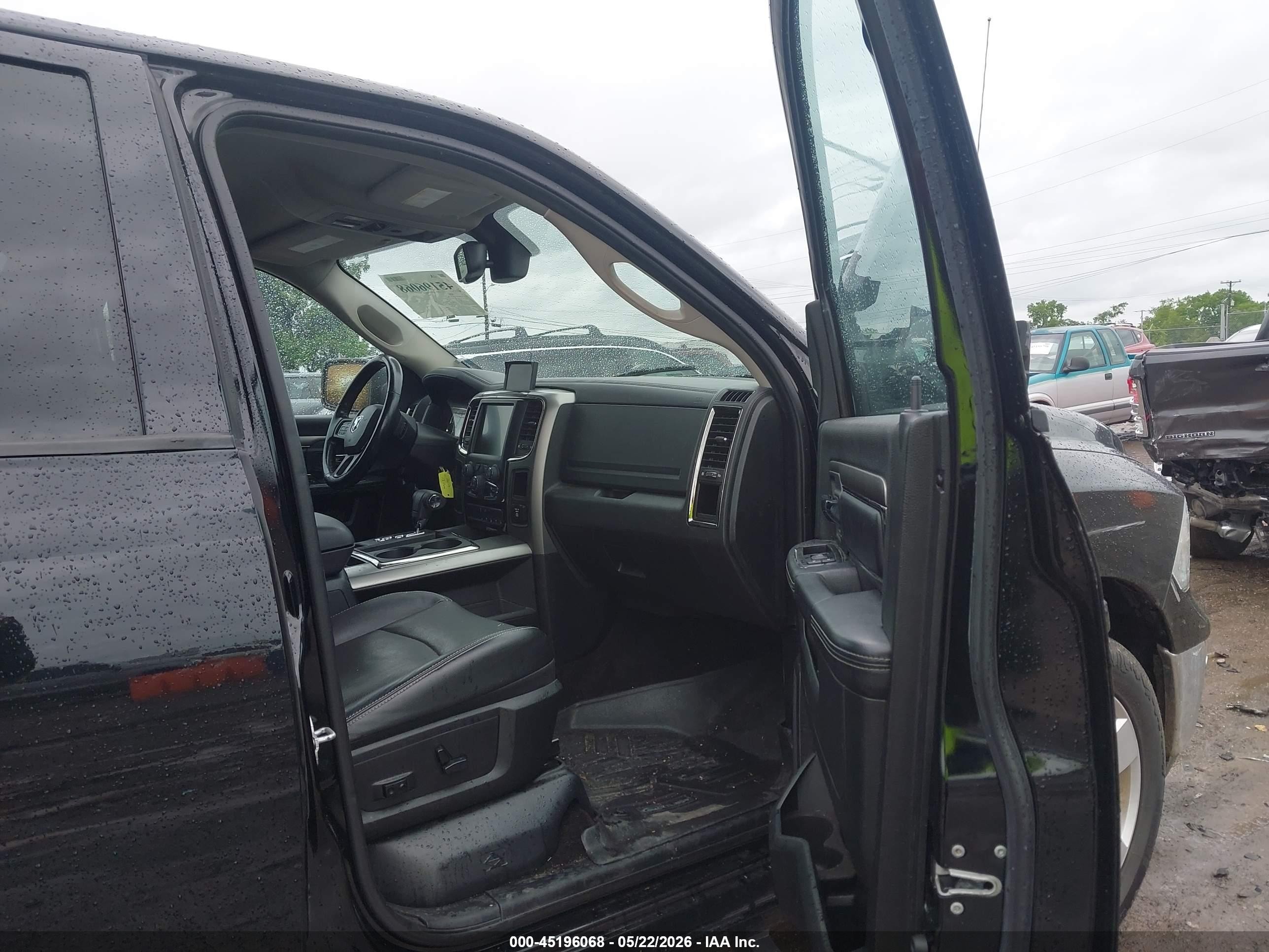 2013 Ram 1500 Sport Черный vin: 1C6RR6MT3DS556521