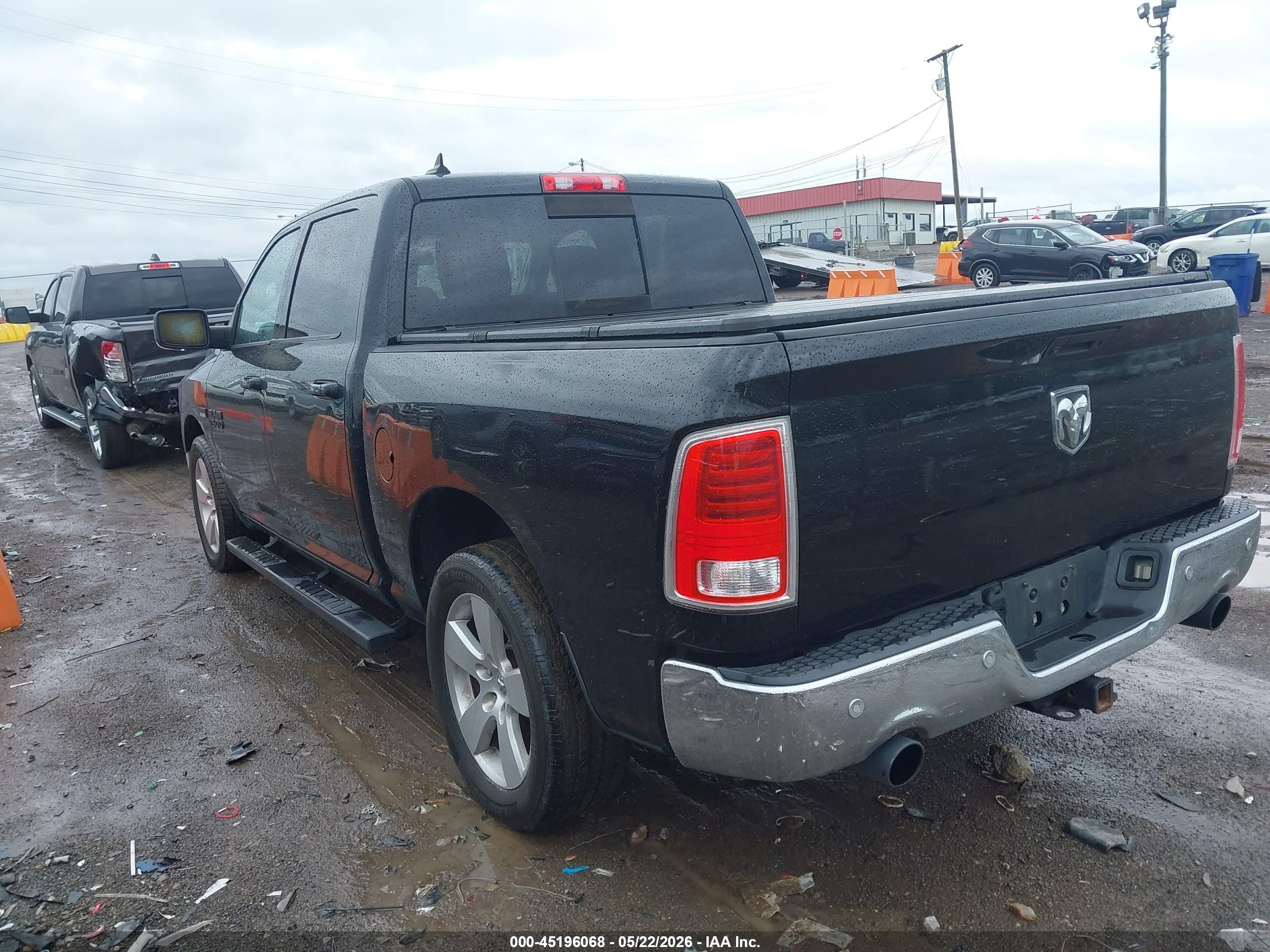 2013 Ram 1500 Sport Черный vin: 1C6RR6MT3DS556521