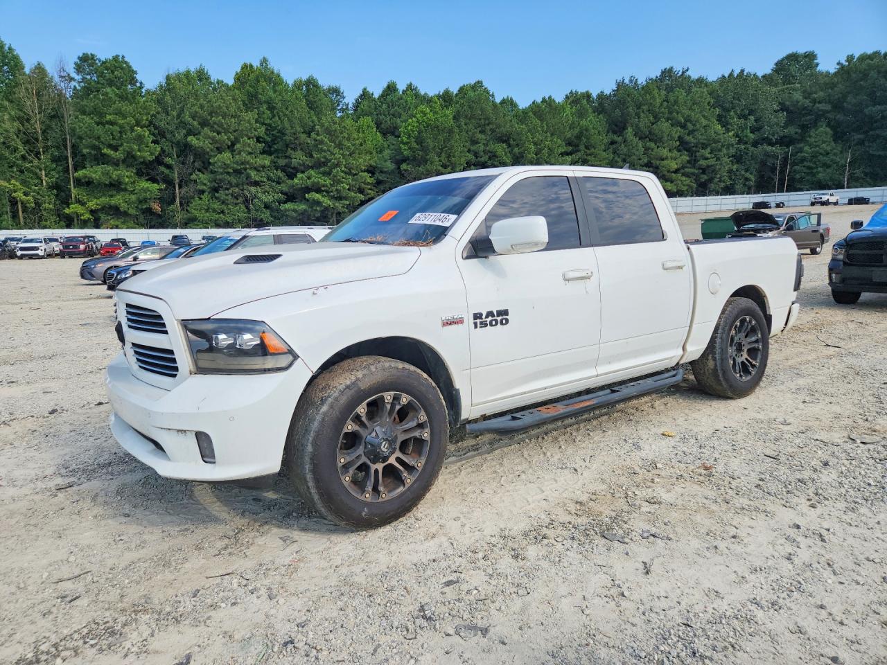 2014 Ram 1500 Sport White vin: 1C6RR6MT3ES384153