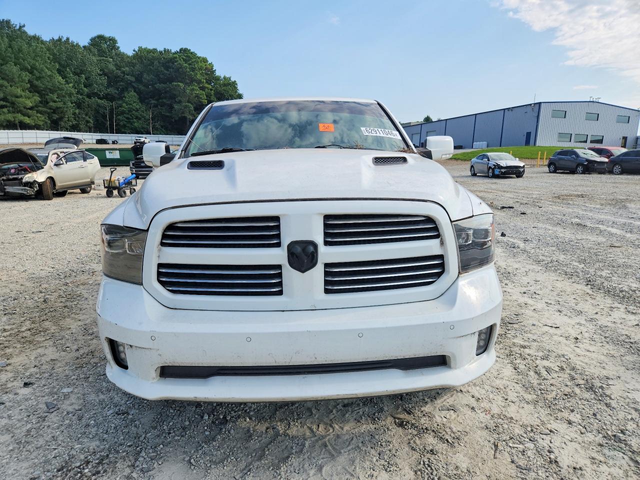 2014 Ram 1500 Sport White vin: 1C6RR6MT3ES384153