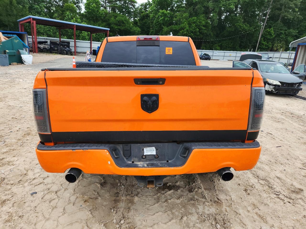 2015 Ram 1500 Sport Orange vin: 1C6RR6MT3FS701303