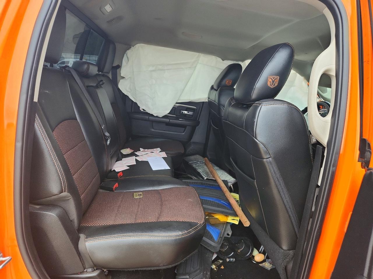 2015 Ram 1500 Sport Orange vin: 1C6RR6MT3FS701303