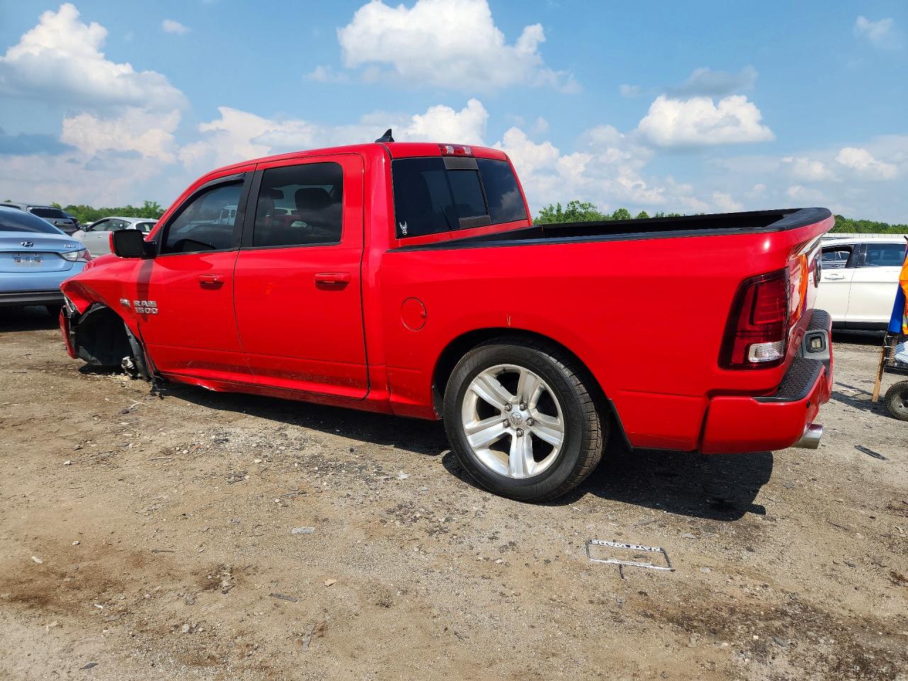 2013 Ram 1500 Sport Red vin: 1C6RR6MT4DS627449