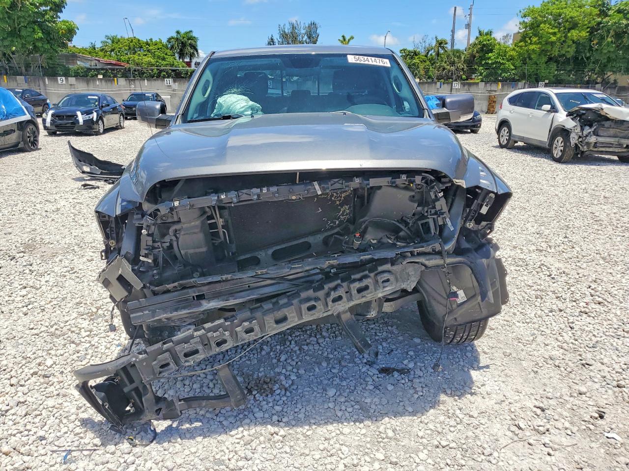 2013 Ram 1500 Sport Gray vin: 1C6RR6MT5DS627508