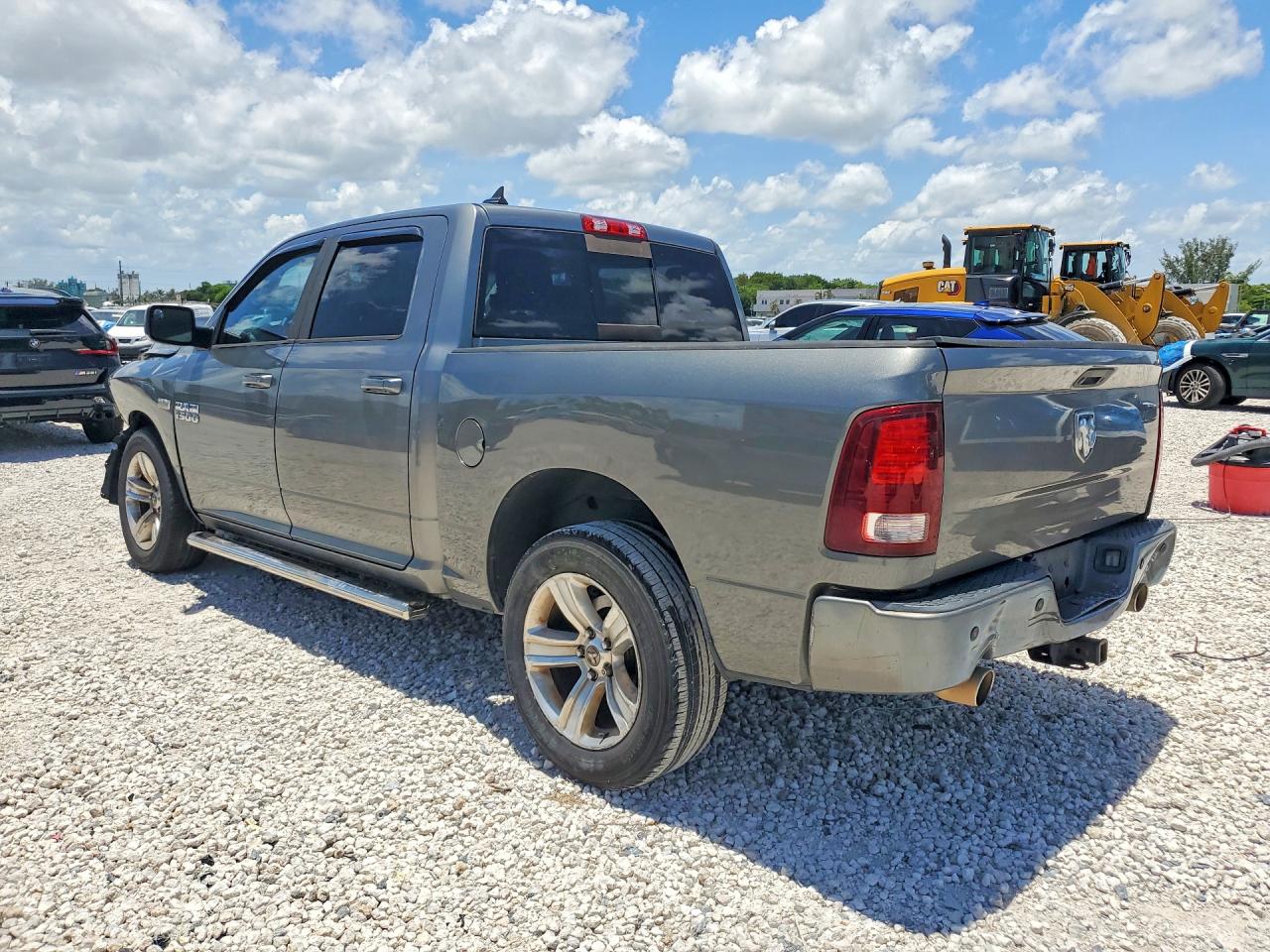 2013 Ram 1500 Sport Gray vin: 1C6RR6MT5DS627508